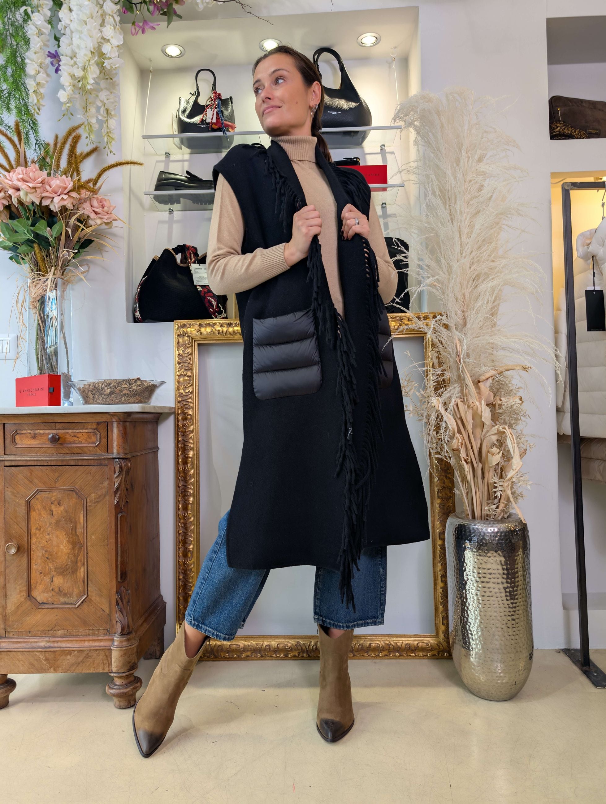 Cappotto hand made senza maniche - MARKUP DONNA