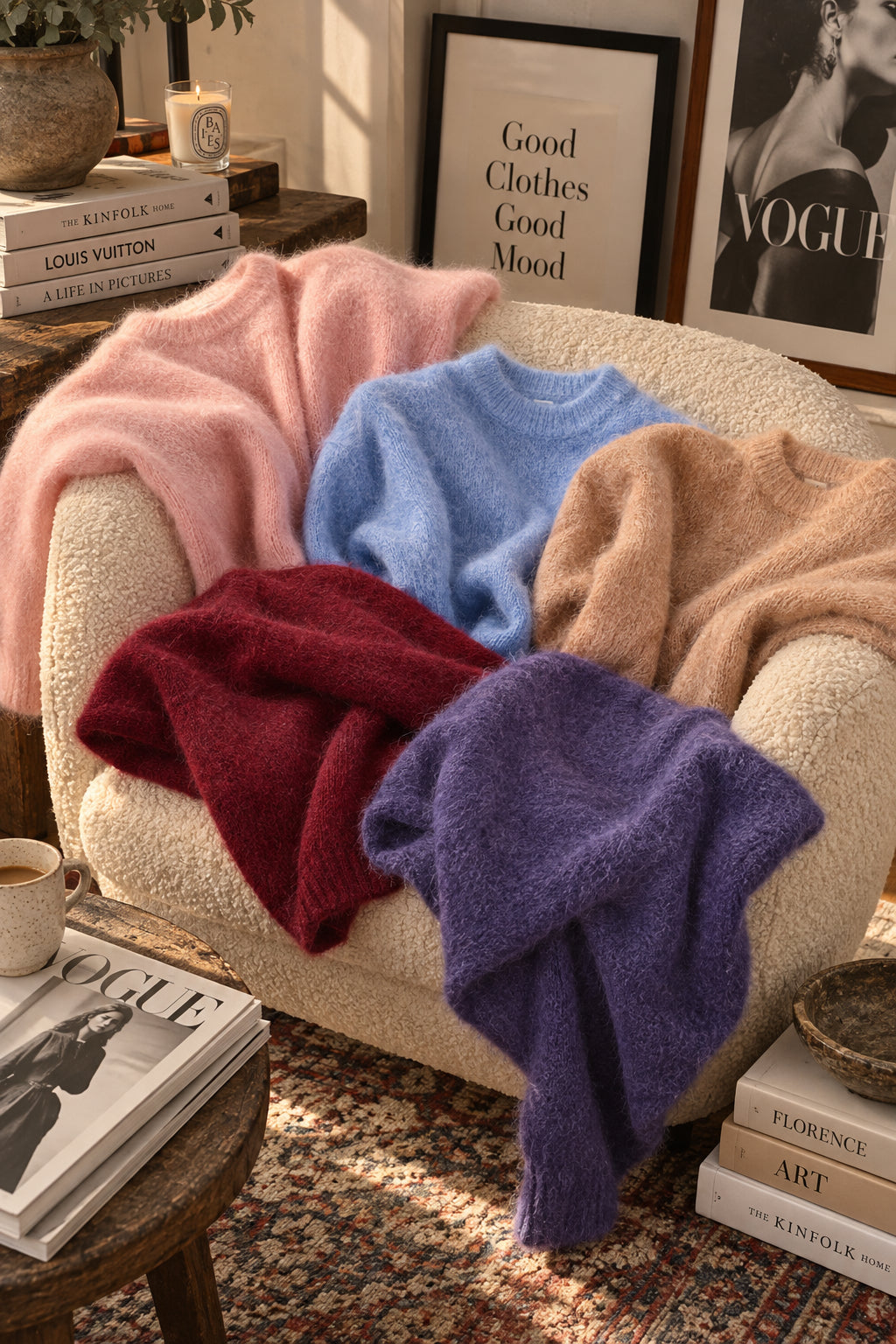 Maglia Fluffy in Mohair Finezza 7 - TENSIONE IN