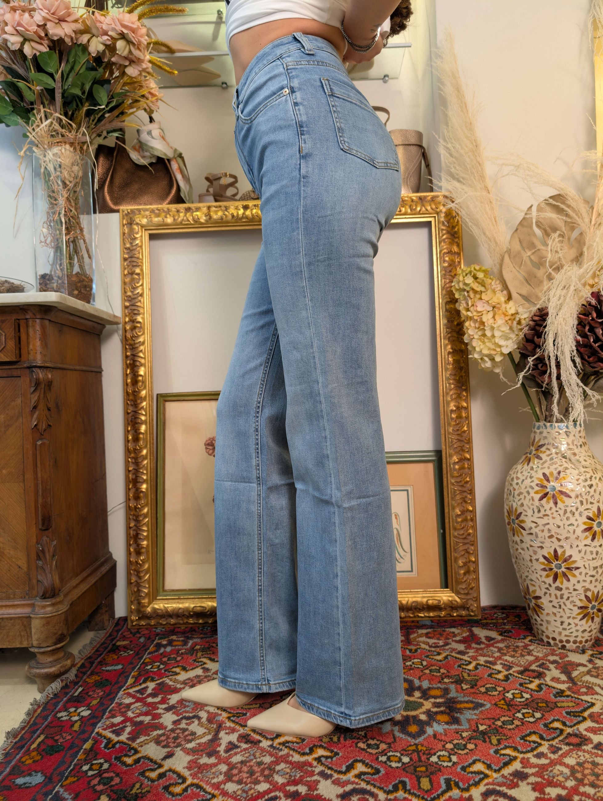 Jeans palazzo superstretch - GL for Her