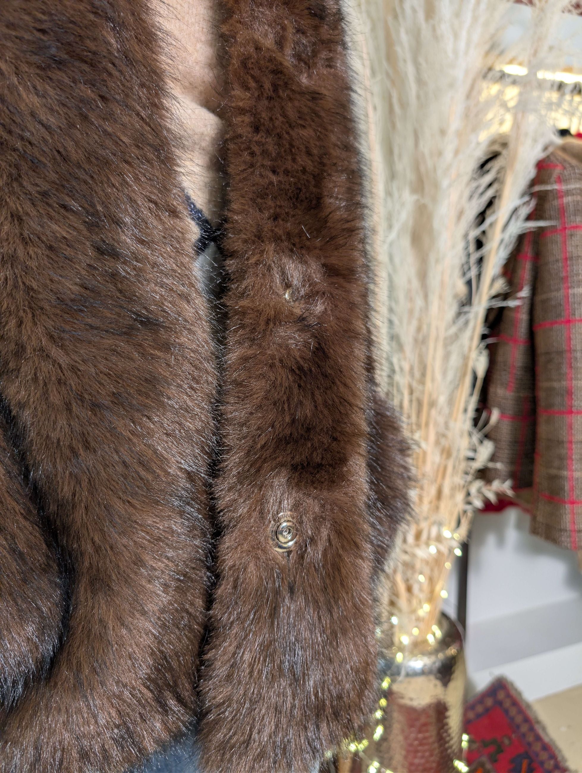 Gilet in faux fur - SHE_FLORENCE_LAB