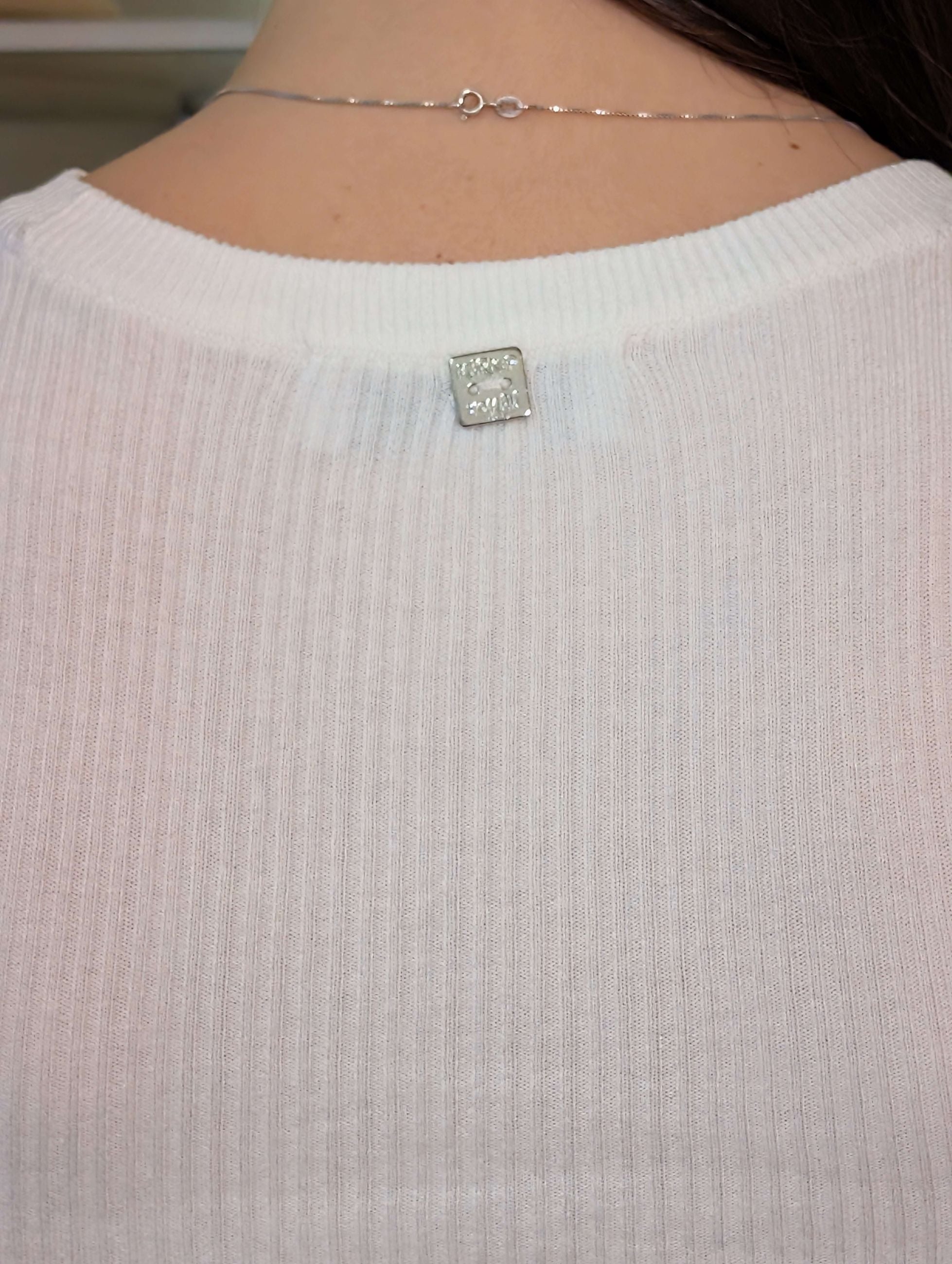 Canotta in costina tricot finezza 12 - MARKUP DONNA