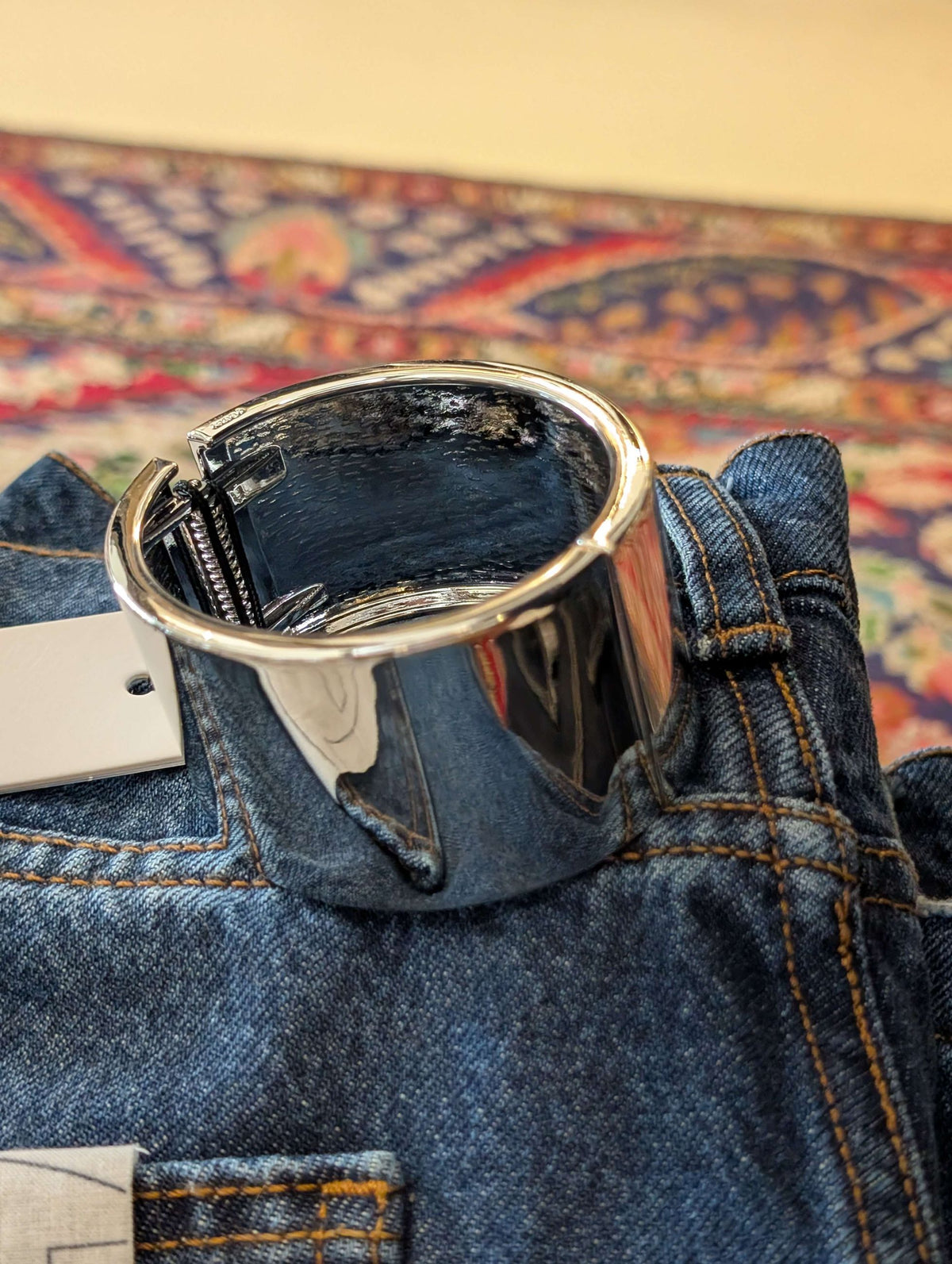 BRACCIALE EMMA OVER A MANETTA ARGENTO - NALI'