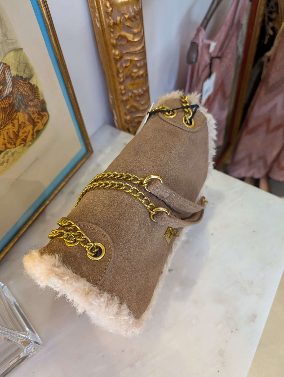 BORSA ERIN A SPALLA  MARRONE - NALI'