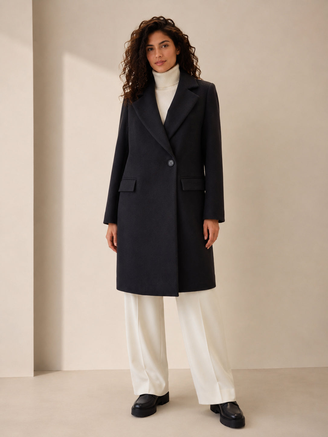 Cappotto in misto lana - Sandro Ferrone