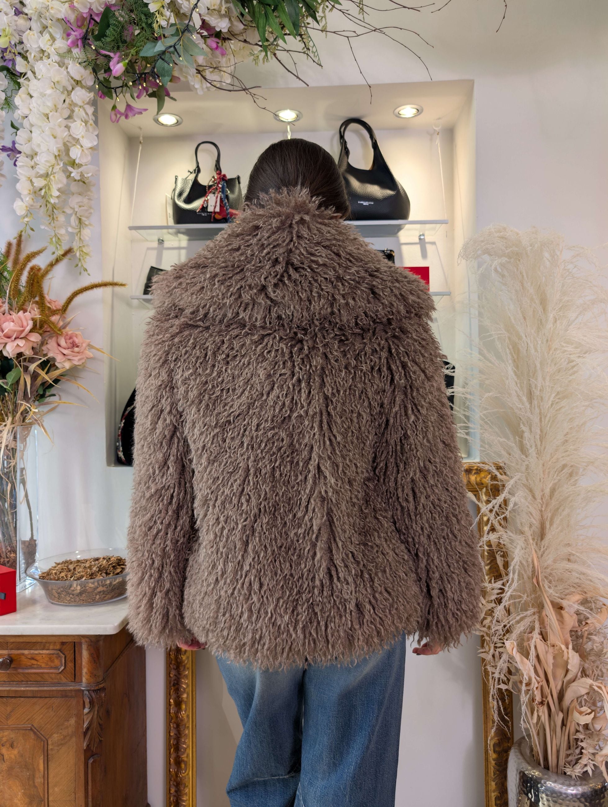 Faux fur effetto mongolia - ANNARITA N