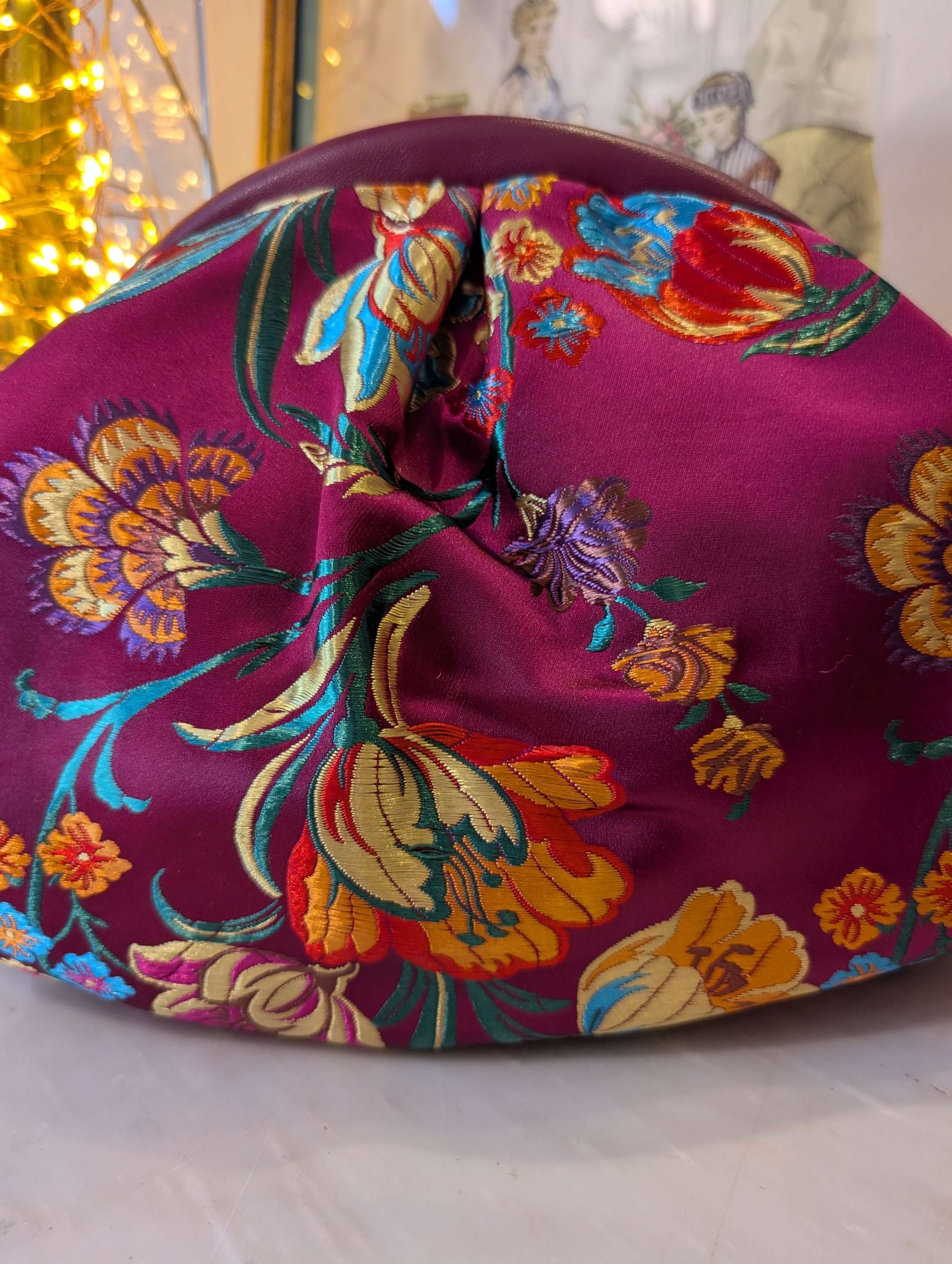 POCHETTE URANUS FANTASIA BORDEAUX - NALI'
