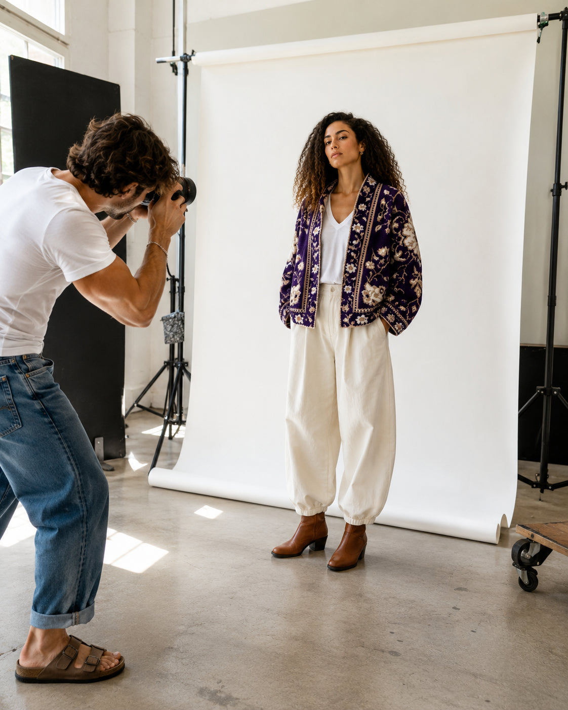 Cardigan jacquard - TENSIONE IN