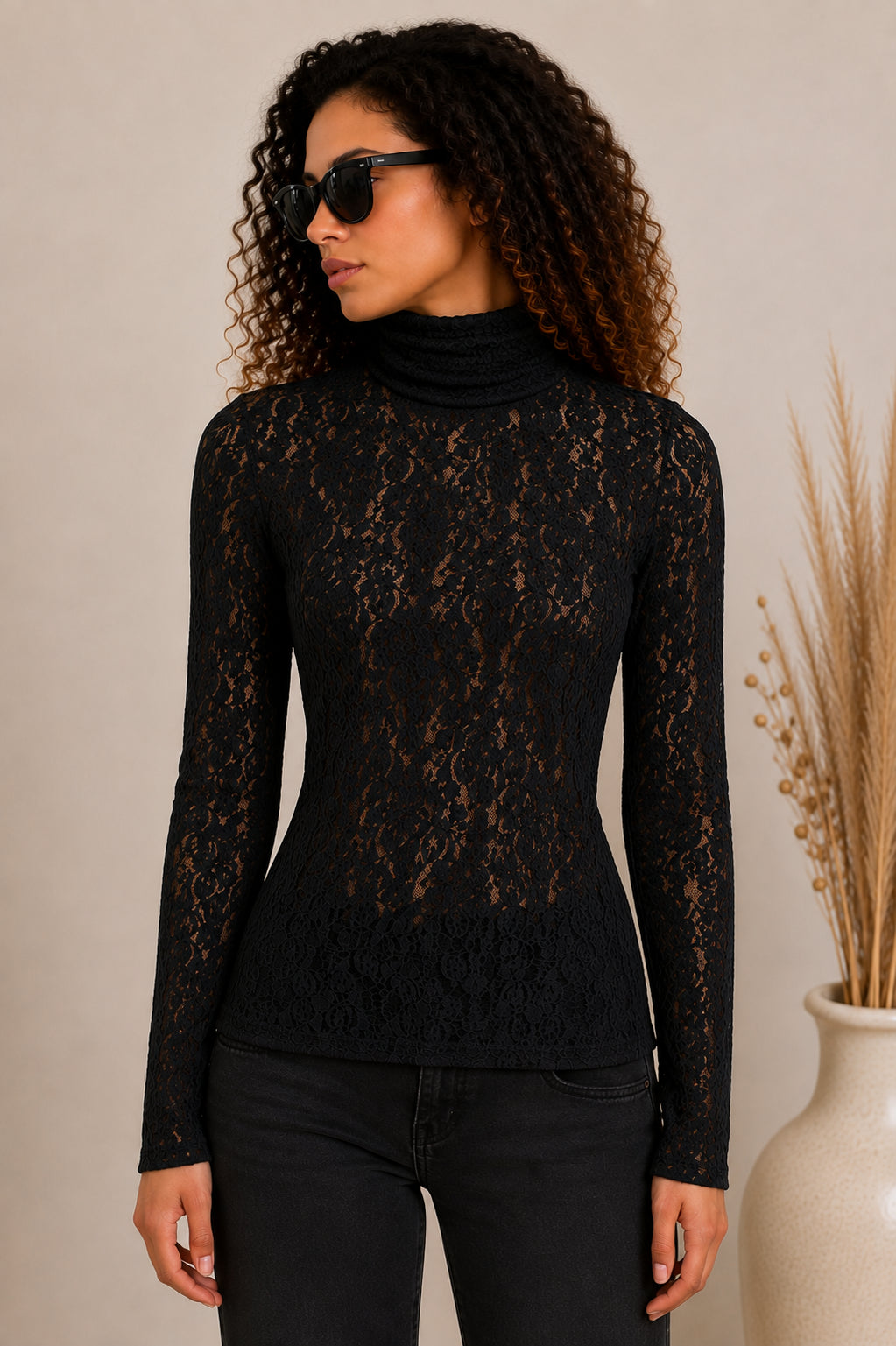 Dolcevita in Pizzo Elasticizzato - DIXIE