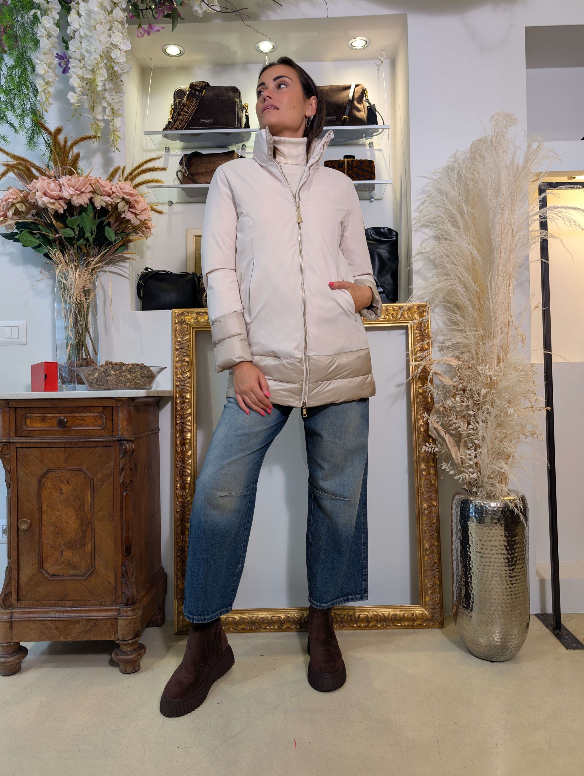 Giubbotto midi reversibile (waterproof) - MARKUP DONNA