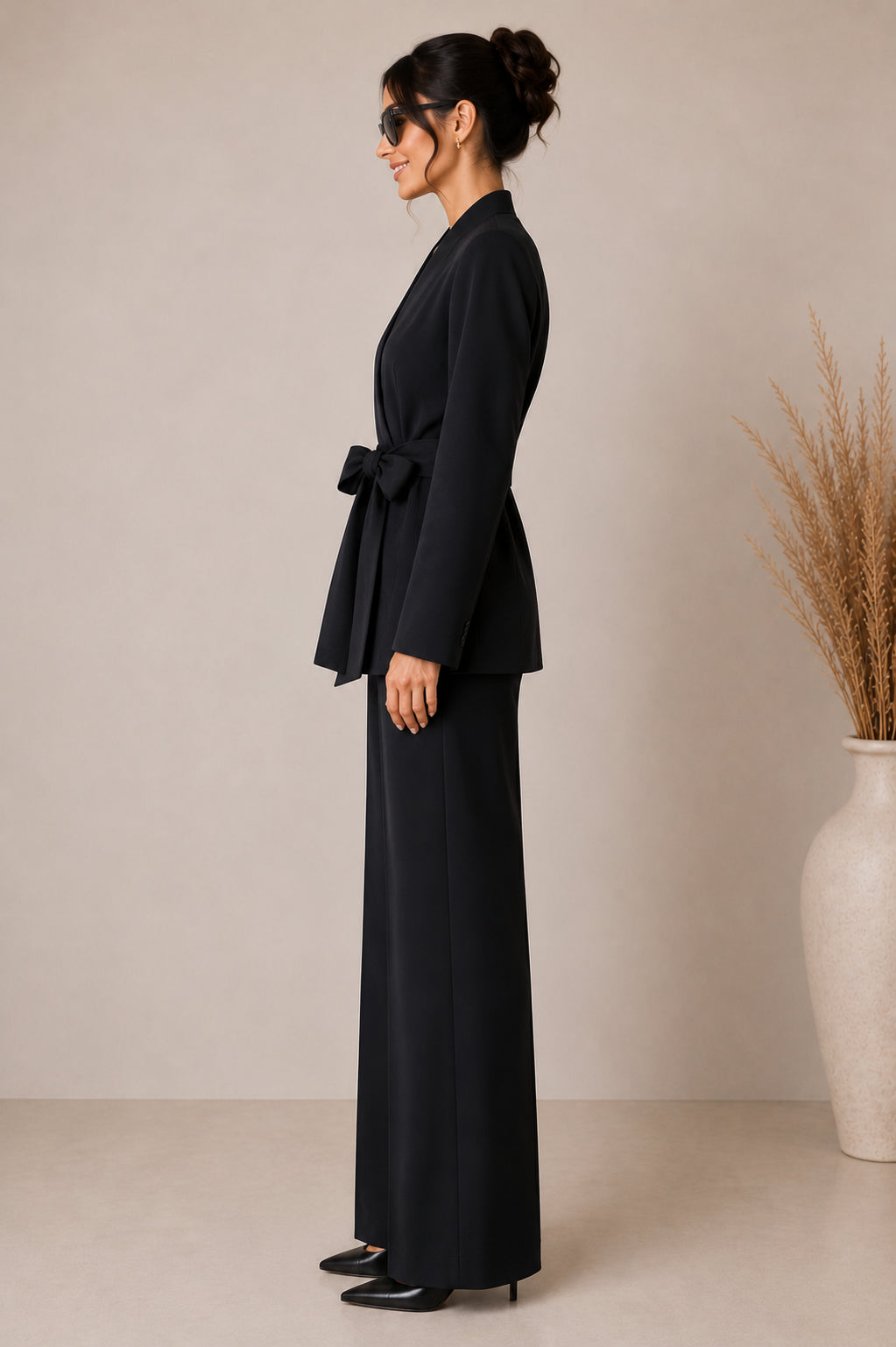 Blazer in cadì fluido - Sandro Ferrone