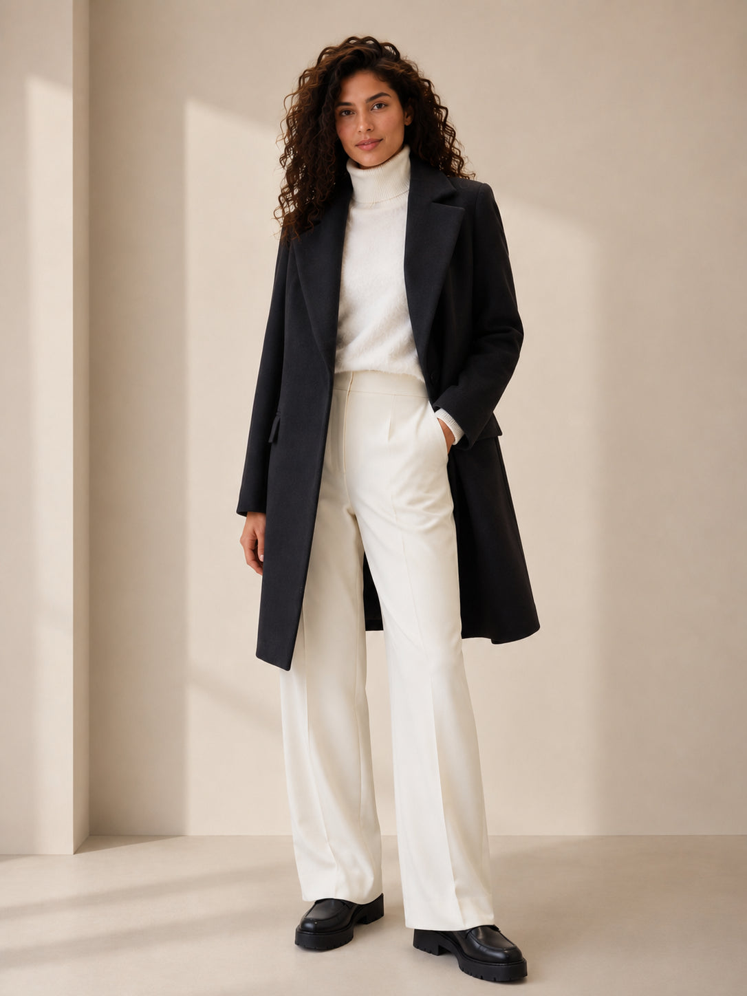 Cappotto in misto lana - Sandro Ferrone