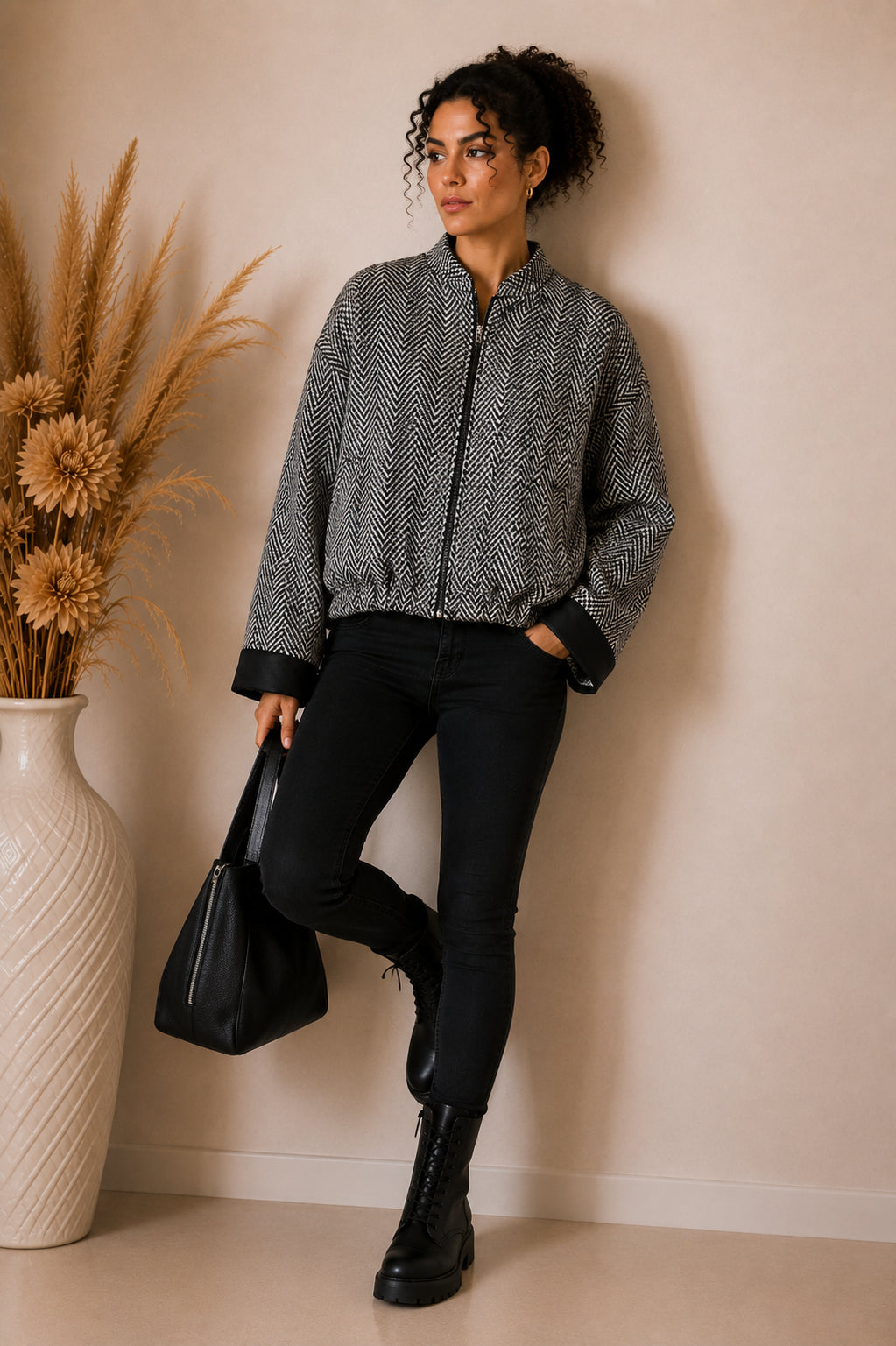 Bomber oversize reversibile - LE SARTE DEL SOLE