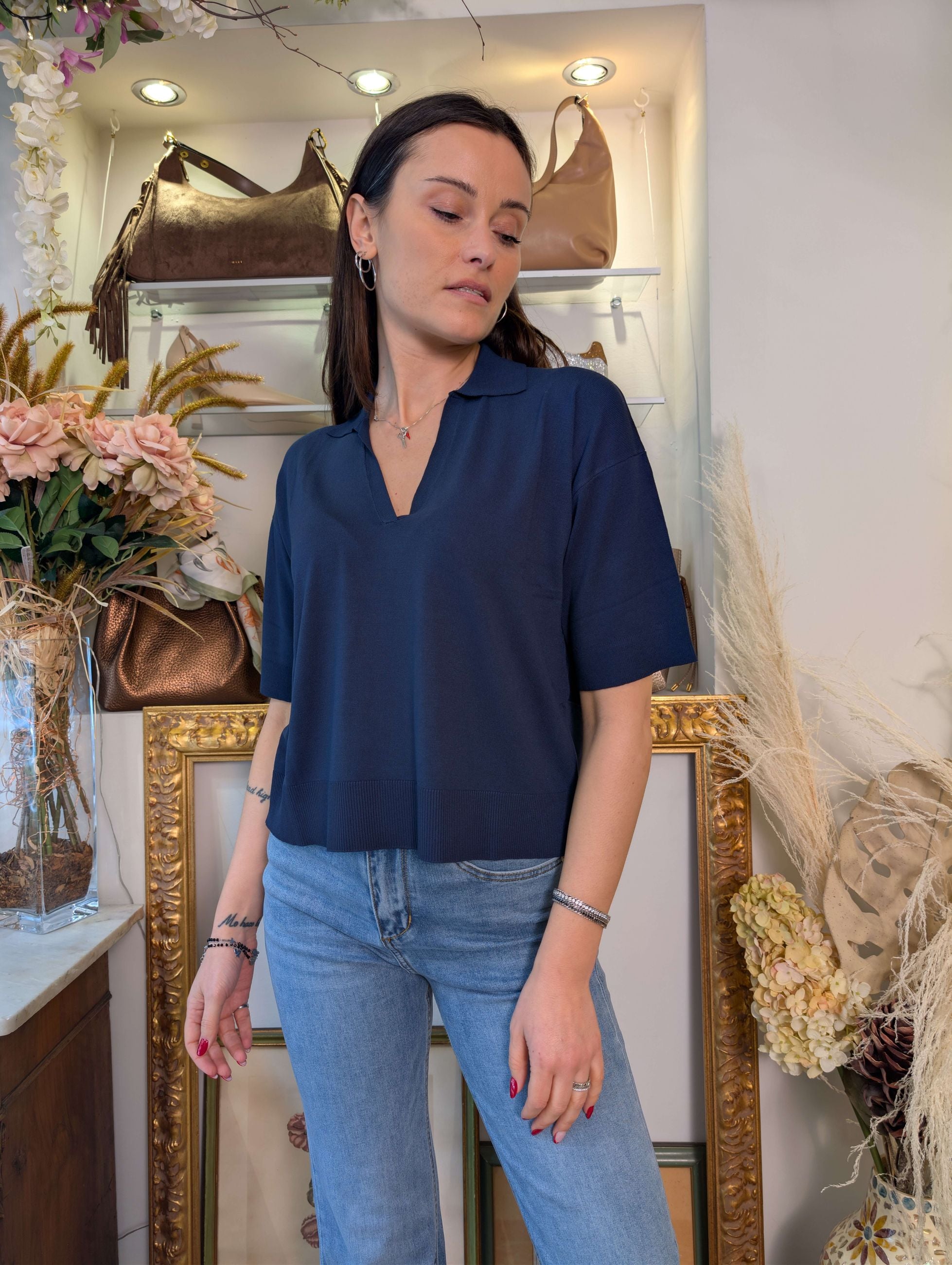Polo derby manica corta finezza 12 - MARKUP DONNA