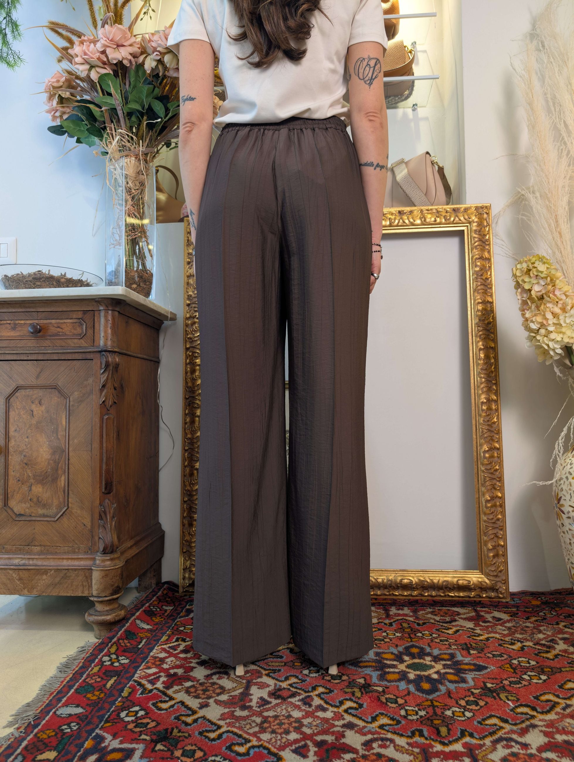 Pantalone a trombetta Le Sarte del Sole – Regular fit - LE SARTE DEL SOLE