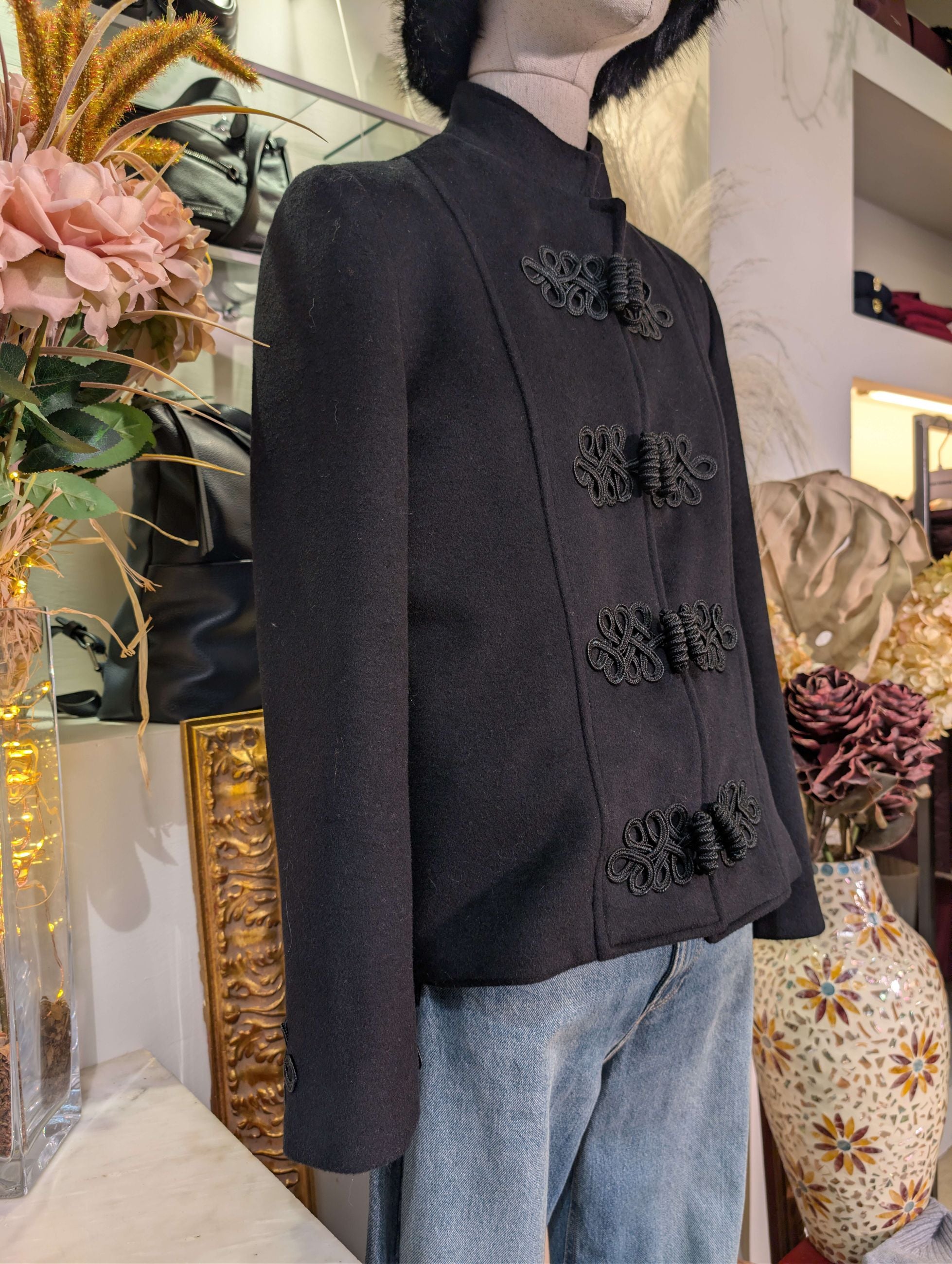 Giacca con dettagli corda - TENSIONE IN