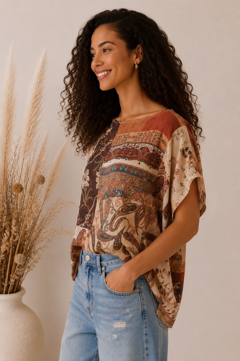 Camicia over fantasia patchwork - SHE_FLORENCE_LAB