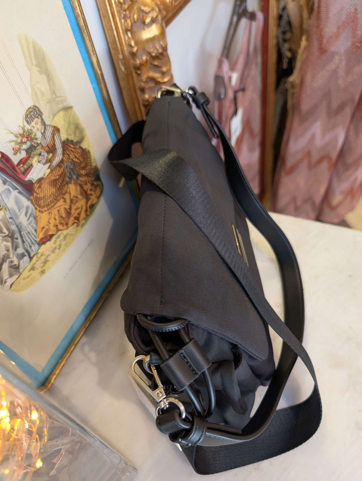 BORSA OSLO CROSS BODY NERO - NALI'