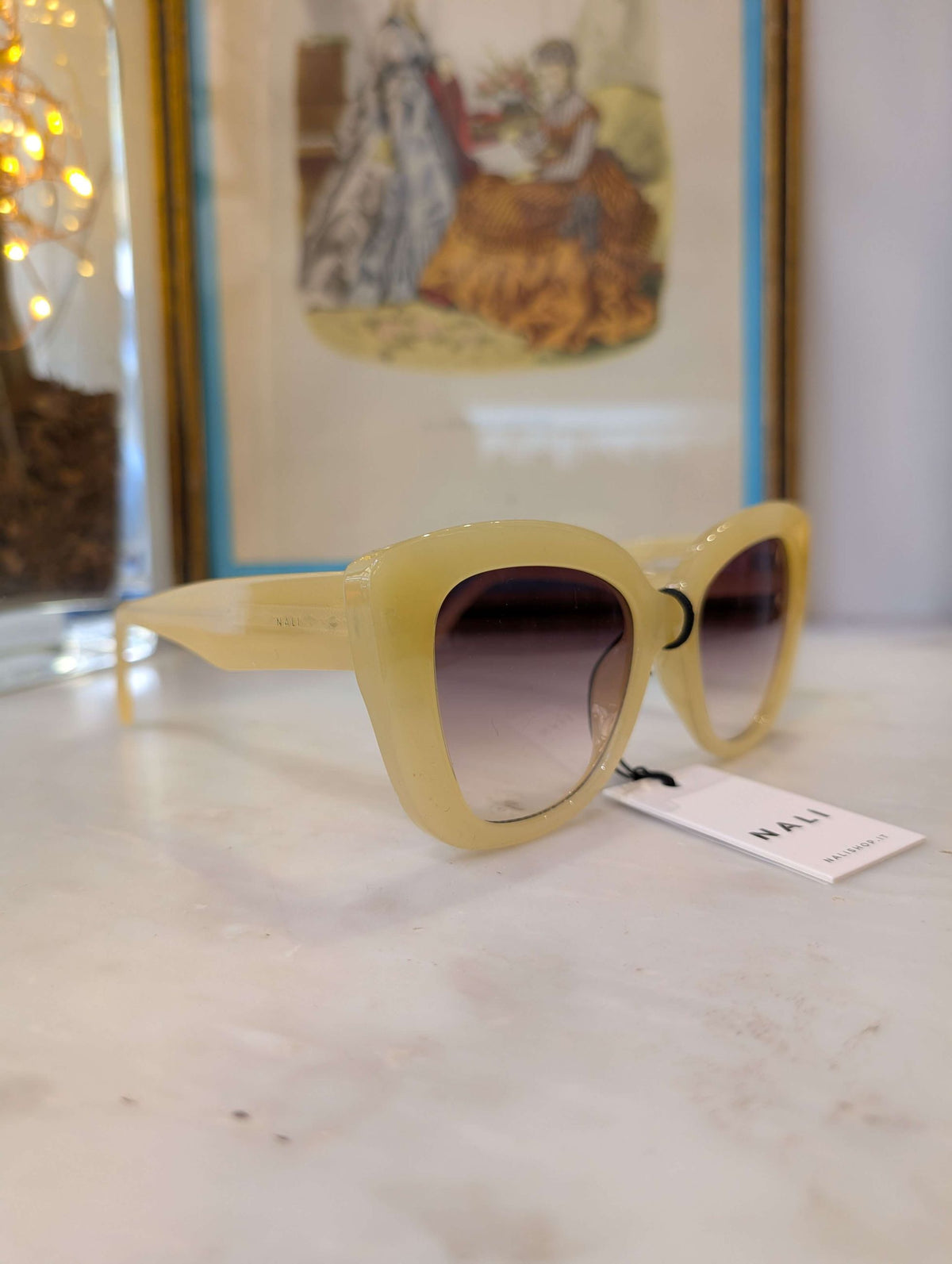 OCCHIALE SIMONA BEIGE - NALI'