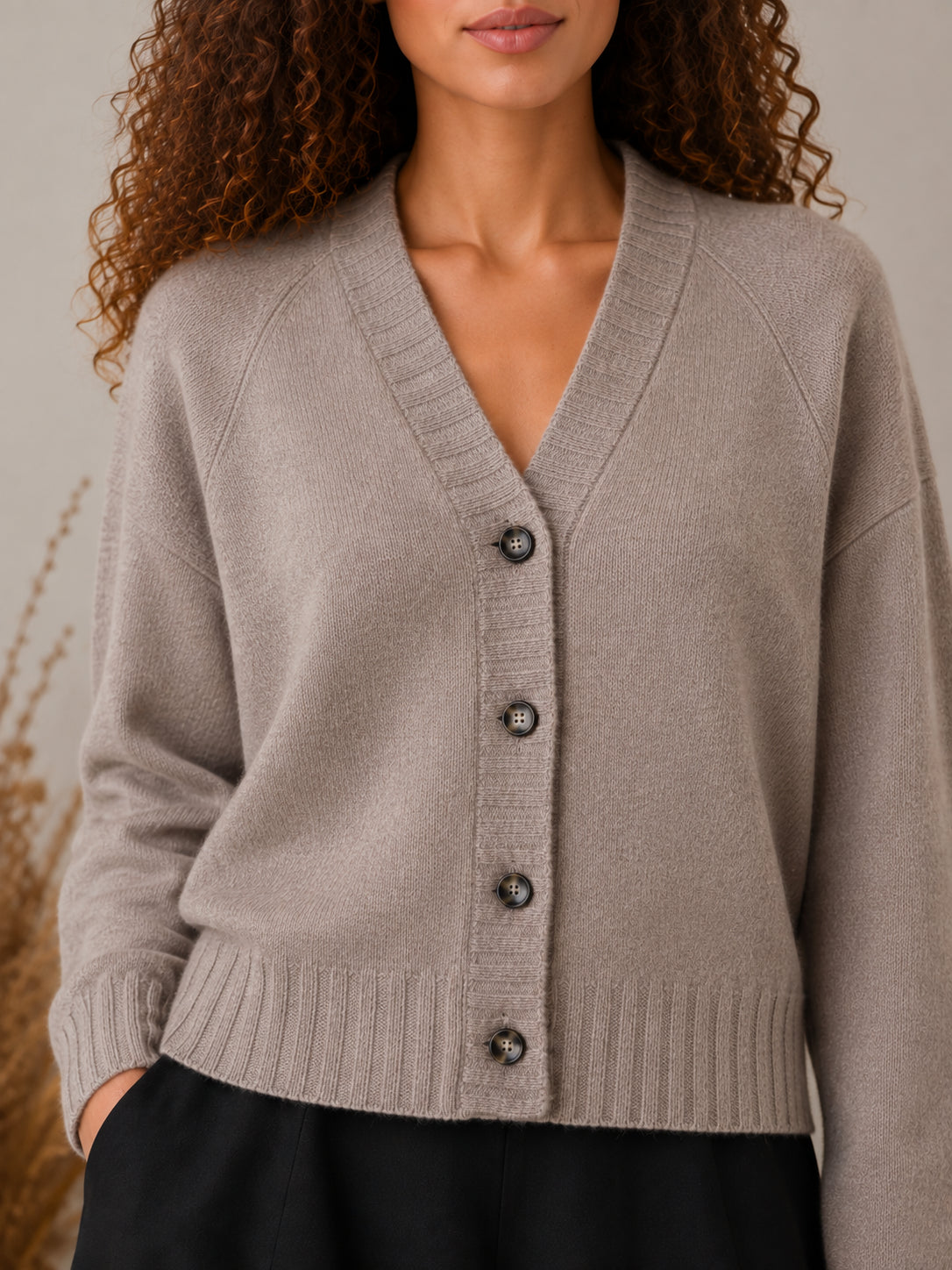 Cardigan in Lana - .SOLO TRE