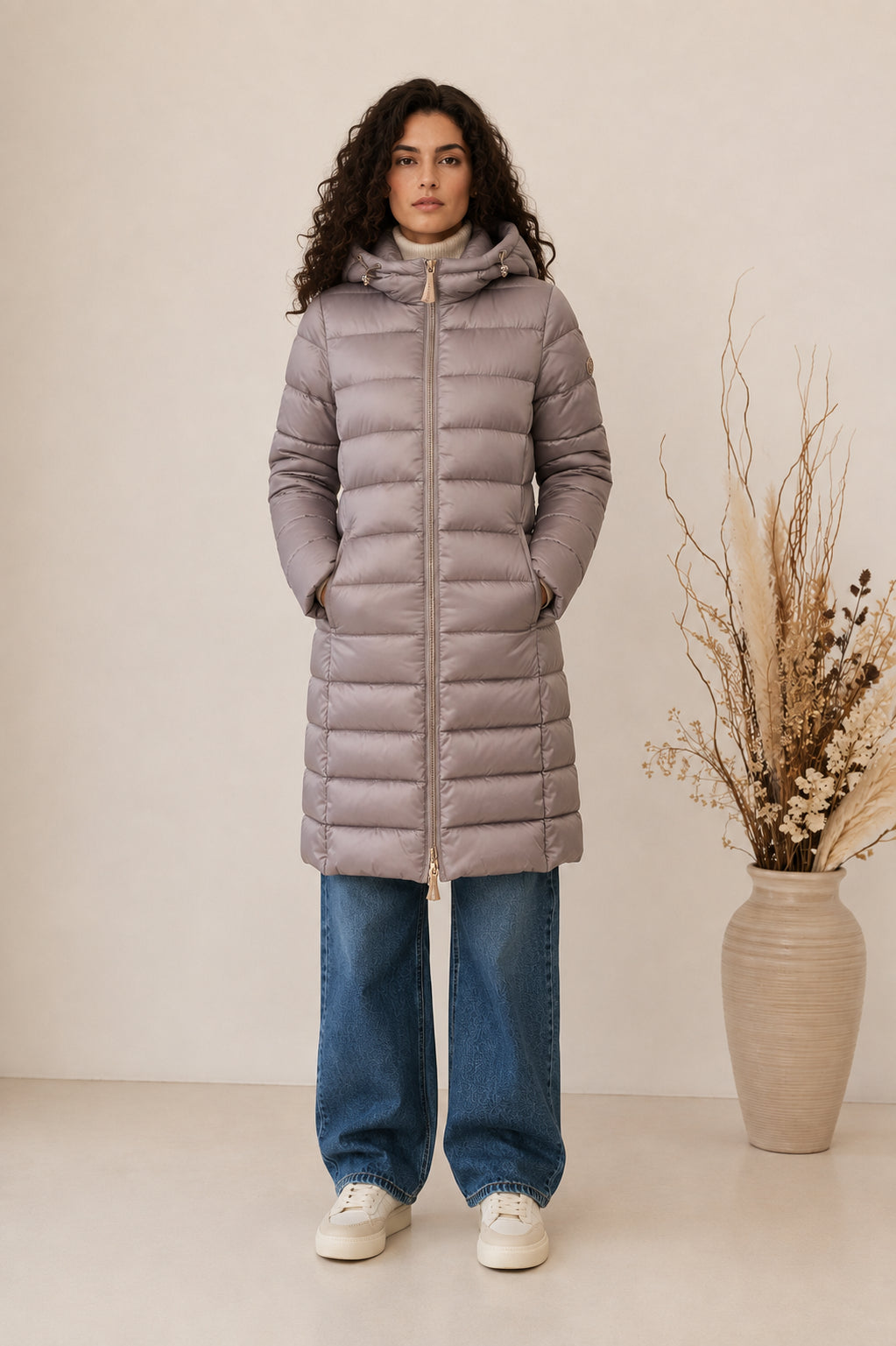 Piumino slim fit animal free - MARKUP DONNA