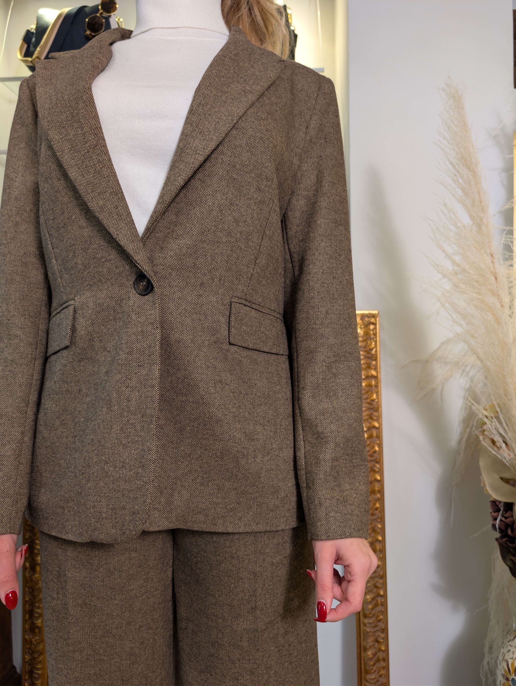 Giacca light tweed - TENSIONE IN