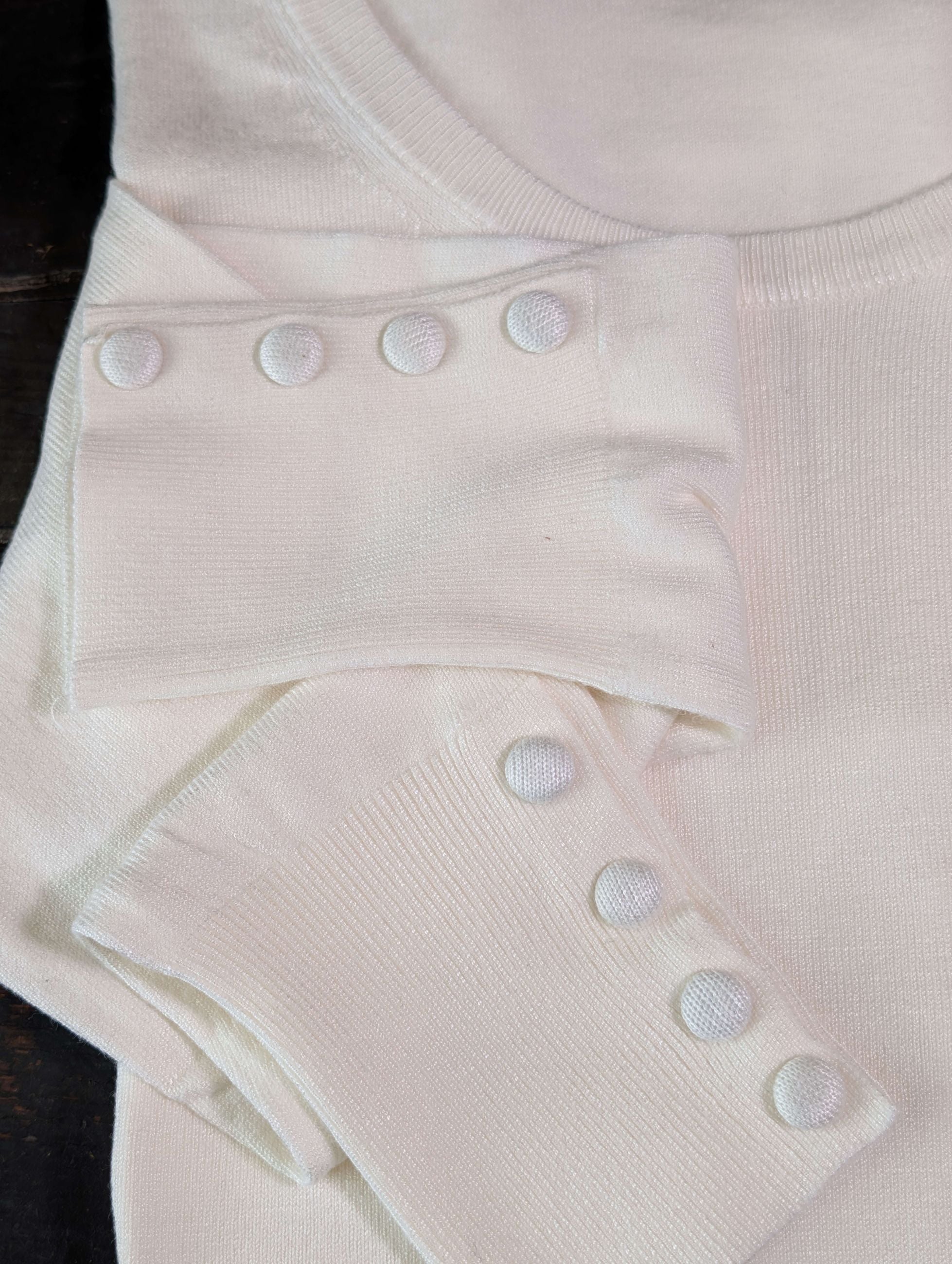 Maglioncino paricollo con bottoncini ai polsi - MARKUP DONNA