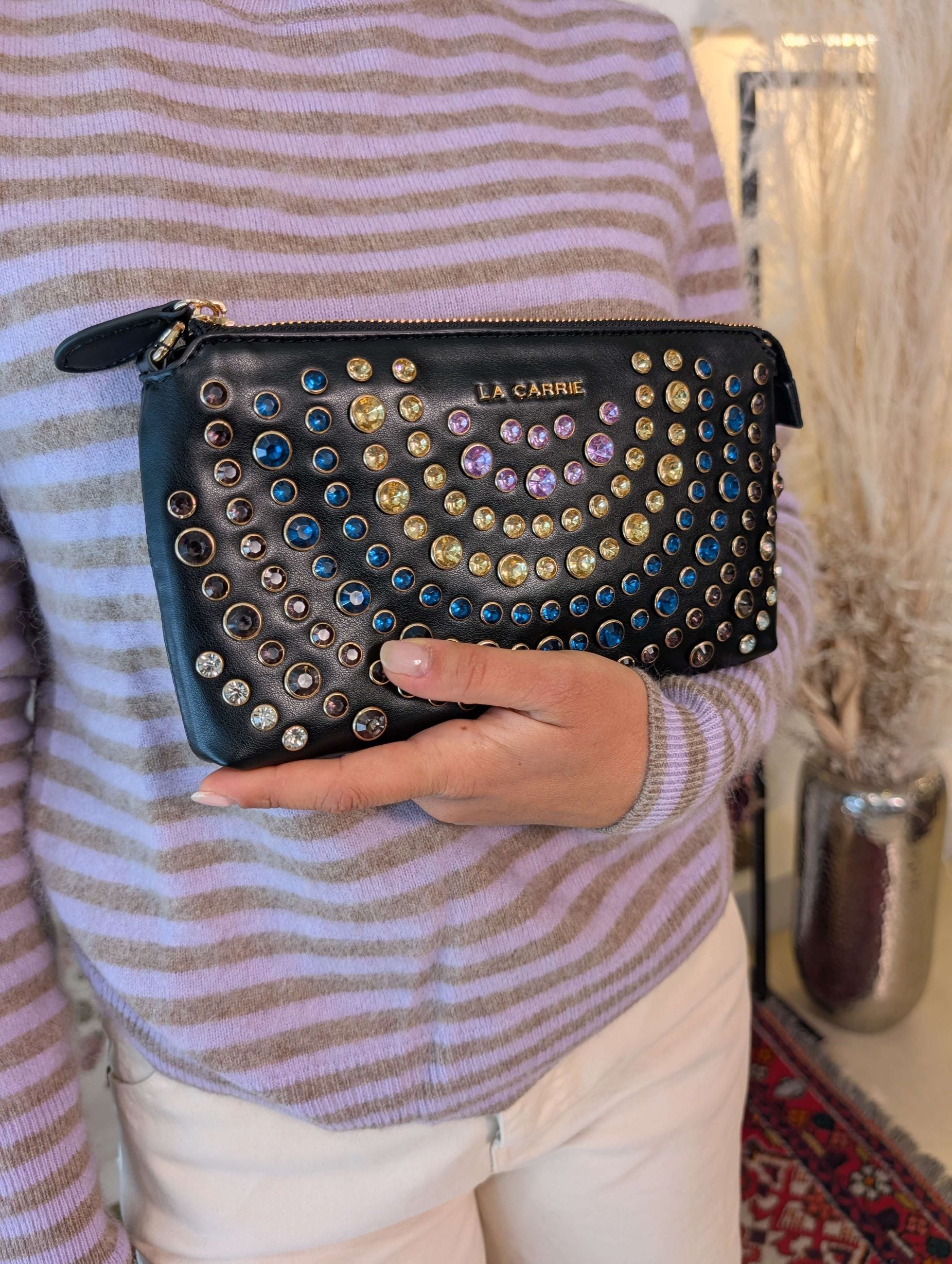 ANDROMEDA DOUBLE WALLET BAG PU LEATHER - La Carrie Bag