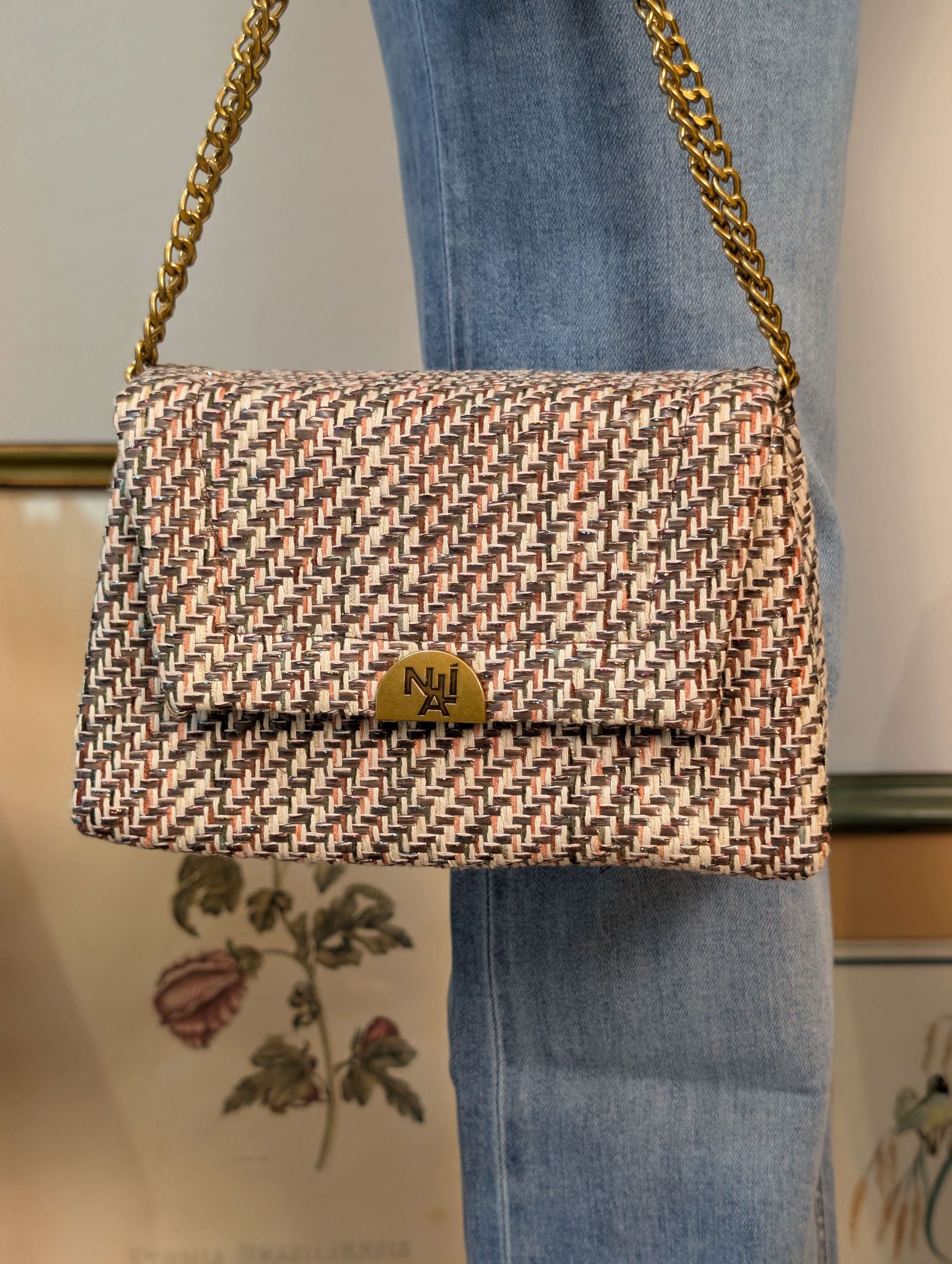 BORSA MARA NEW A SPALLA MARRONE - NALI'