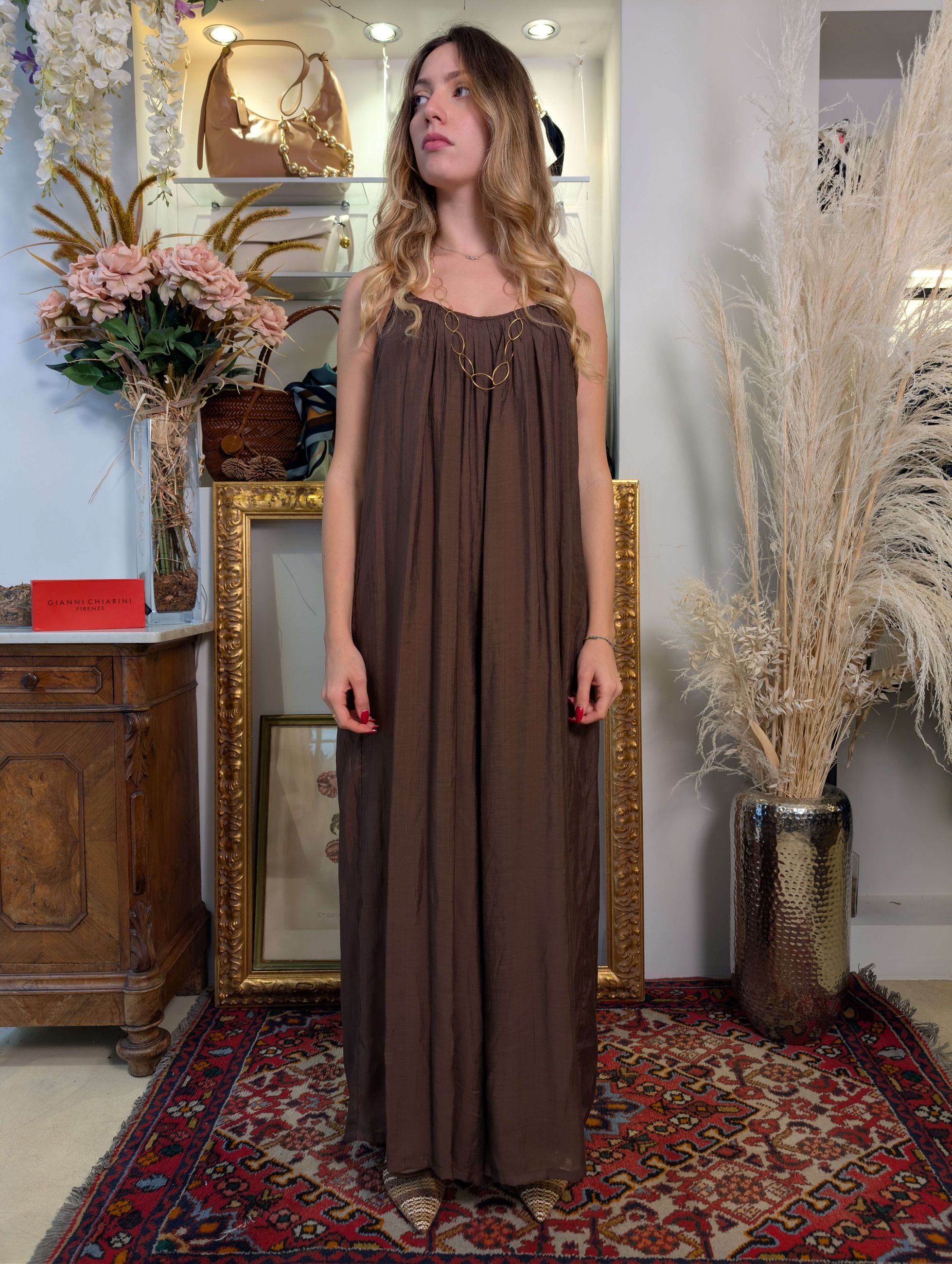 Jumpsuit in voile di cotone - MARKUP DONNA