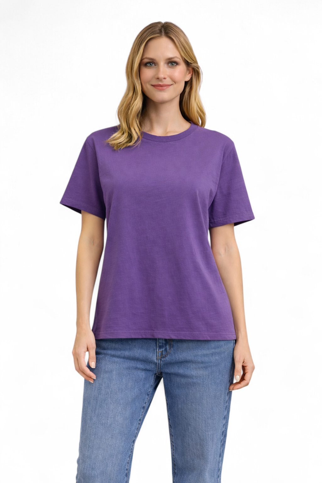 T-shirt in jersey di cotone lavato - SHE_FLORENCE_LAB