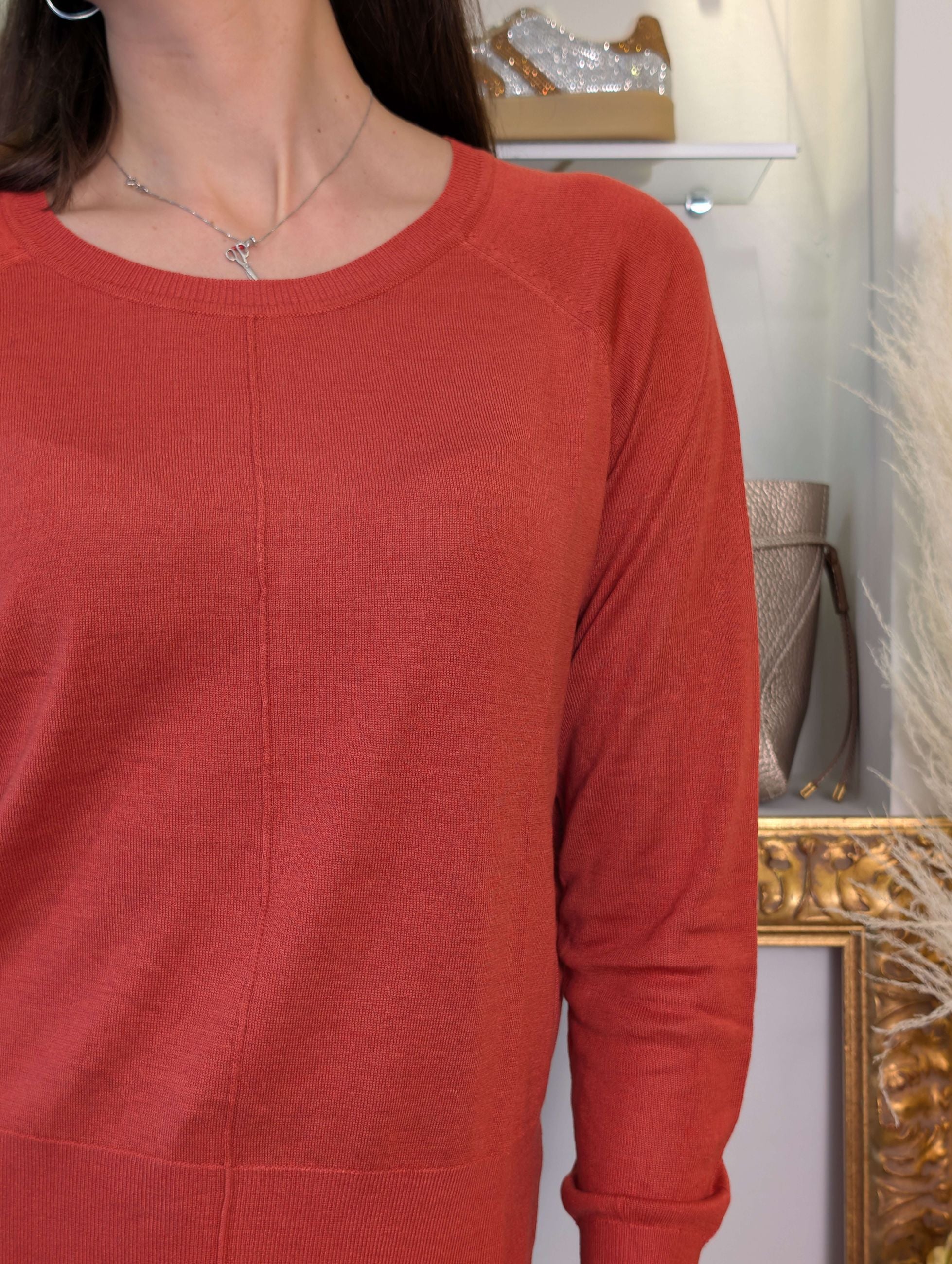 Maglia barchetta finezza 12 in misto viscosa - MARKUP DONNA