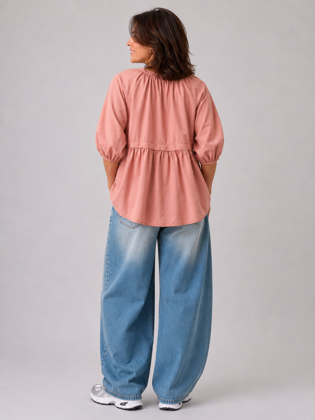 Camicia in mussola di cotone - SHE_FLORENCE_LAB