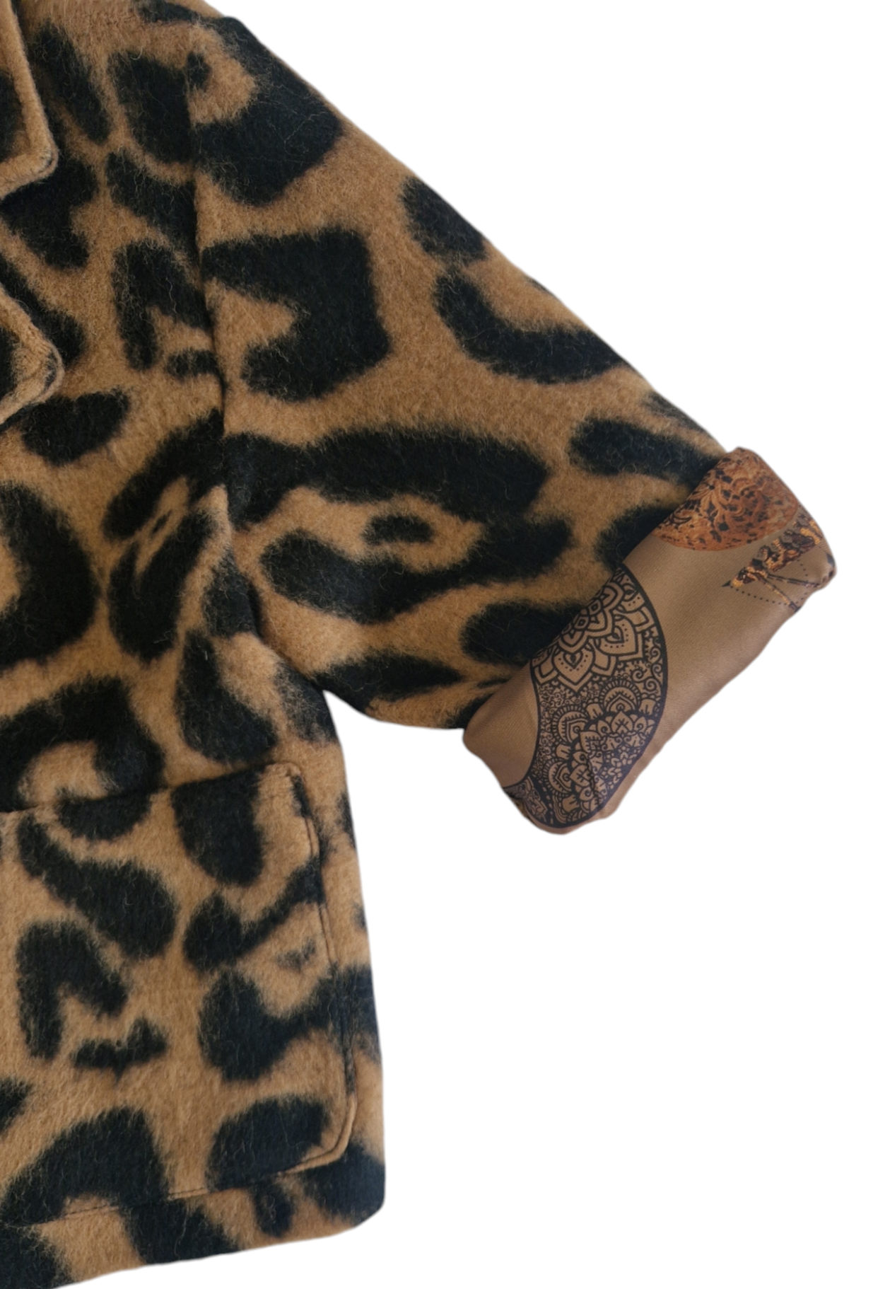 GIACCA ANIMALIER OVERSIZE - IL THE' DELLE 5