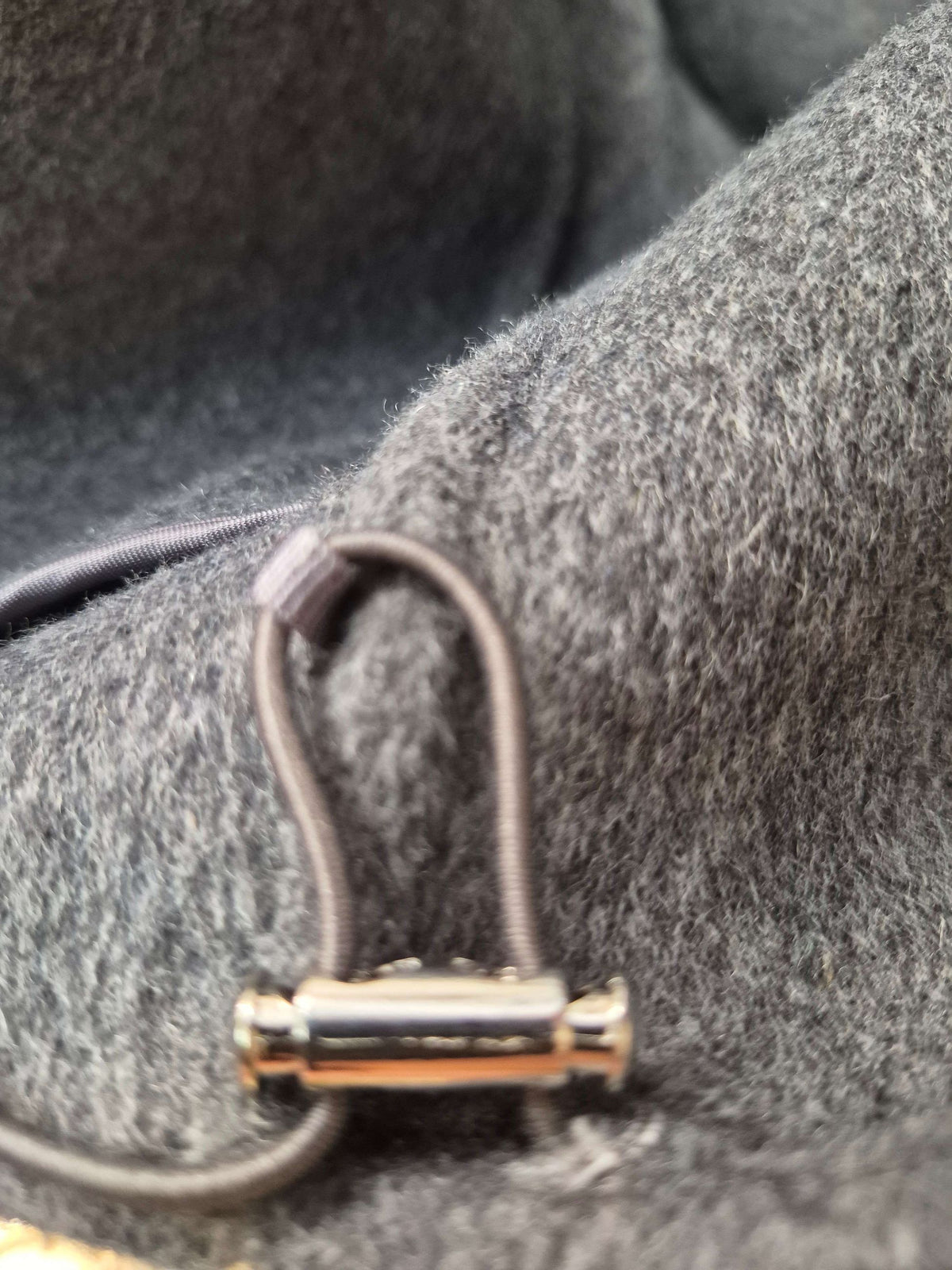 Giubbotto Hand Made Oversize in Panno di Lana con Dettagli Piumino Staccabili - HAVE ONE