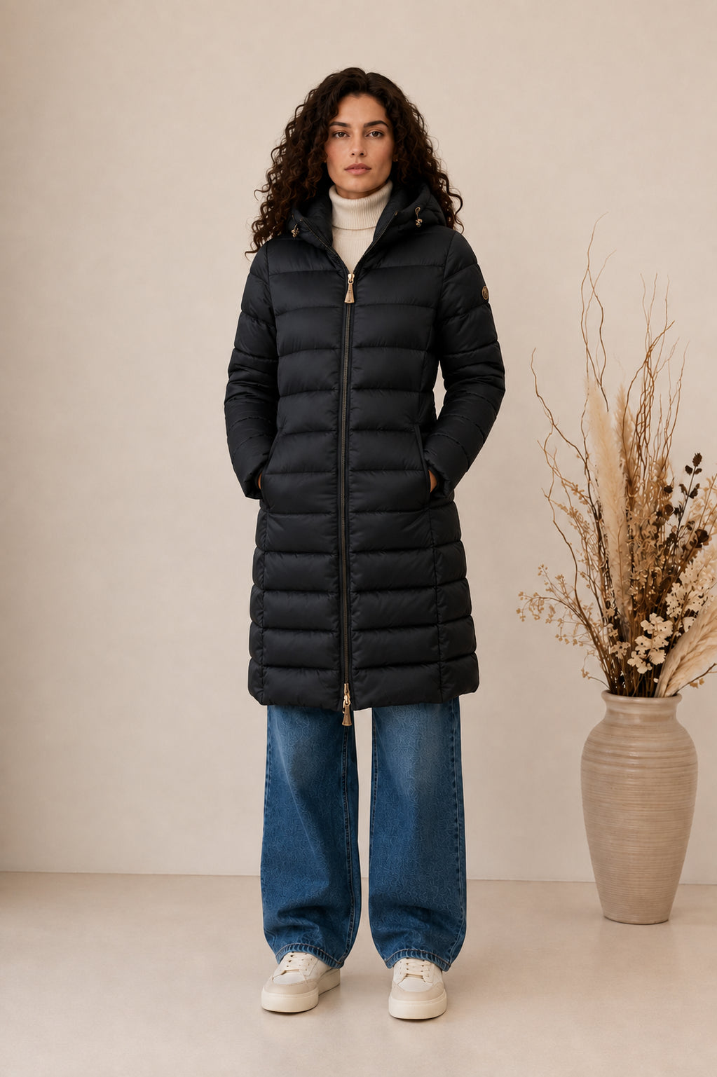Piumino slim fit animal free - MARKUP DONNA
