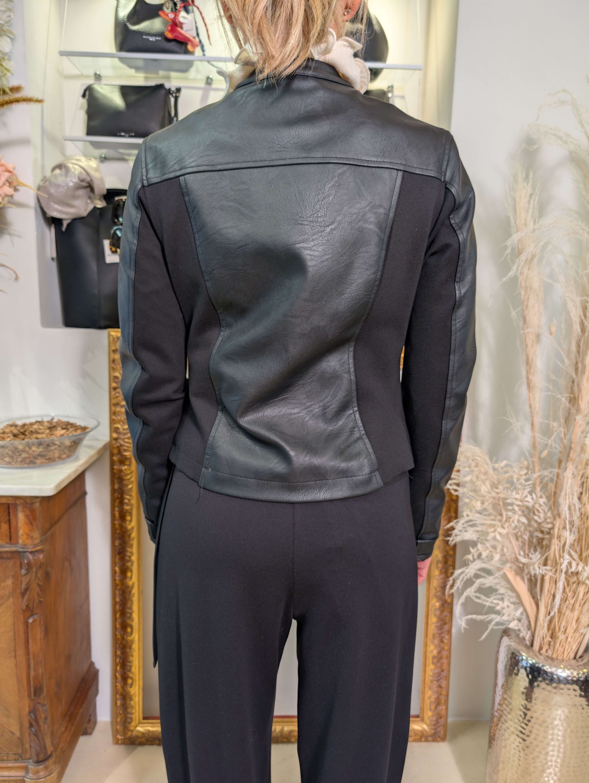 Biker ecopelle - MARKUP DONNA