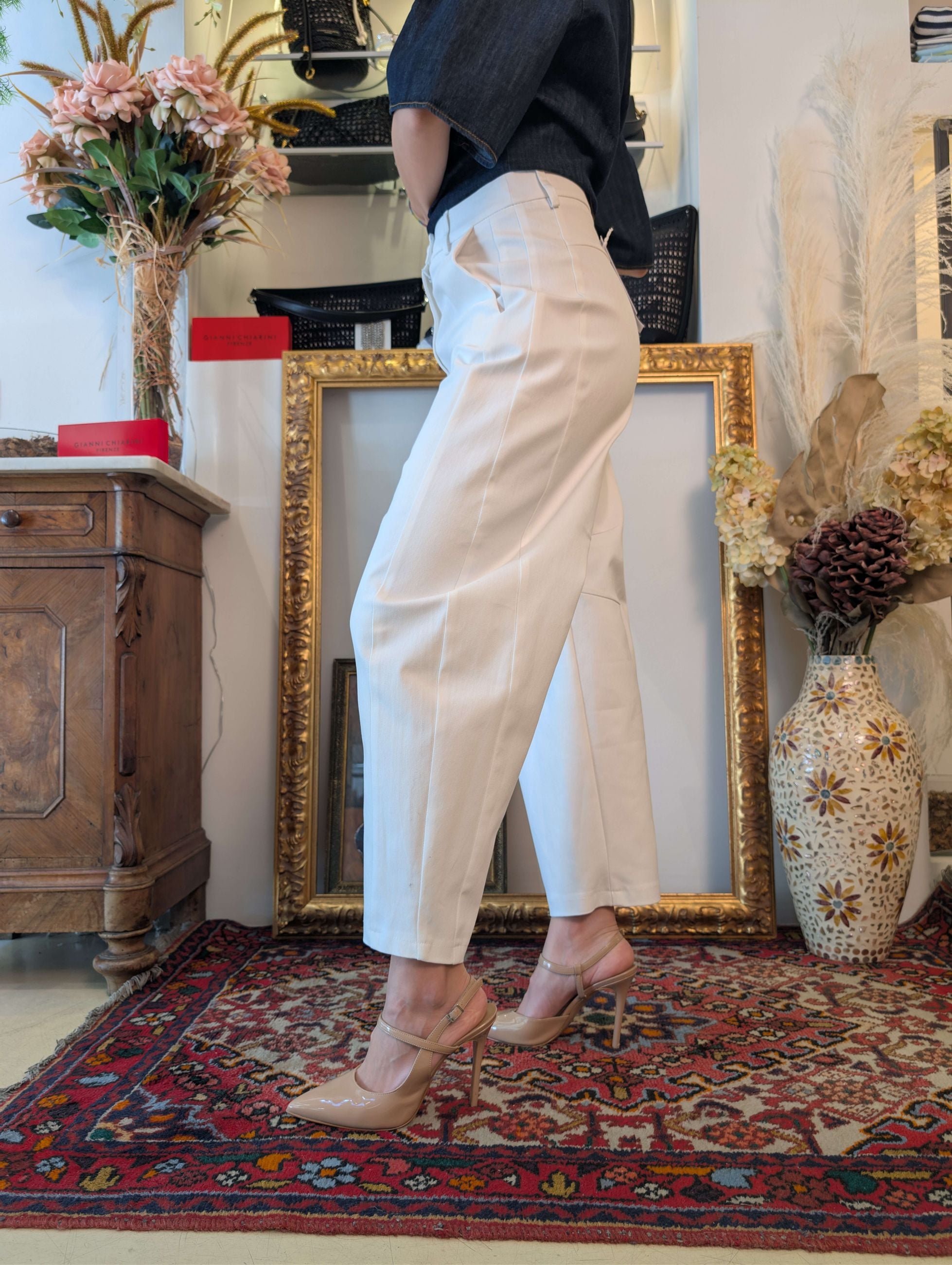 Panta balloon in tela jeans - IMPERIAL