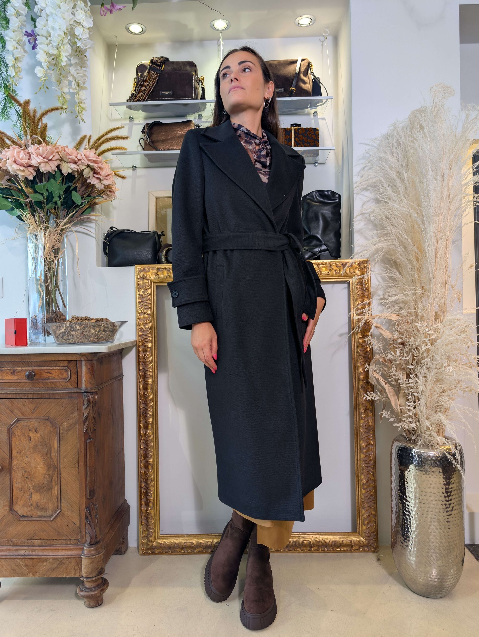Cappotto Lungo a Vestaglia - Sandro Ferrone