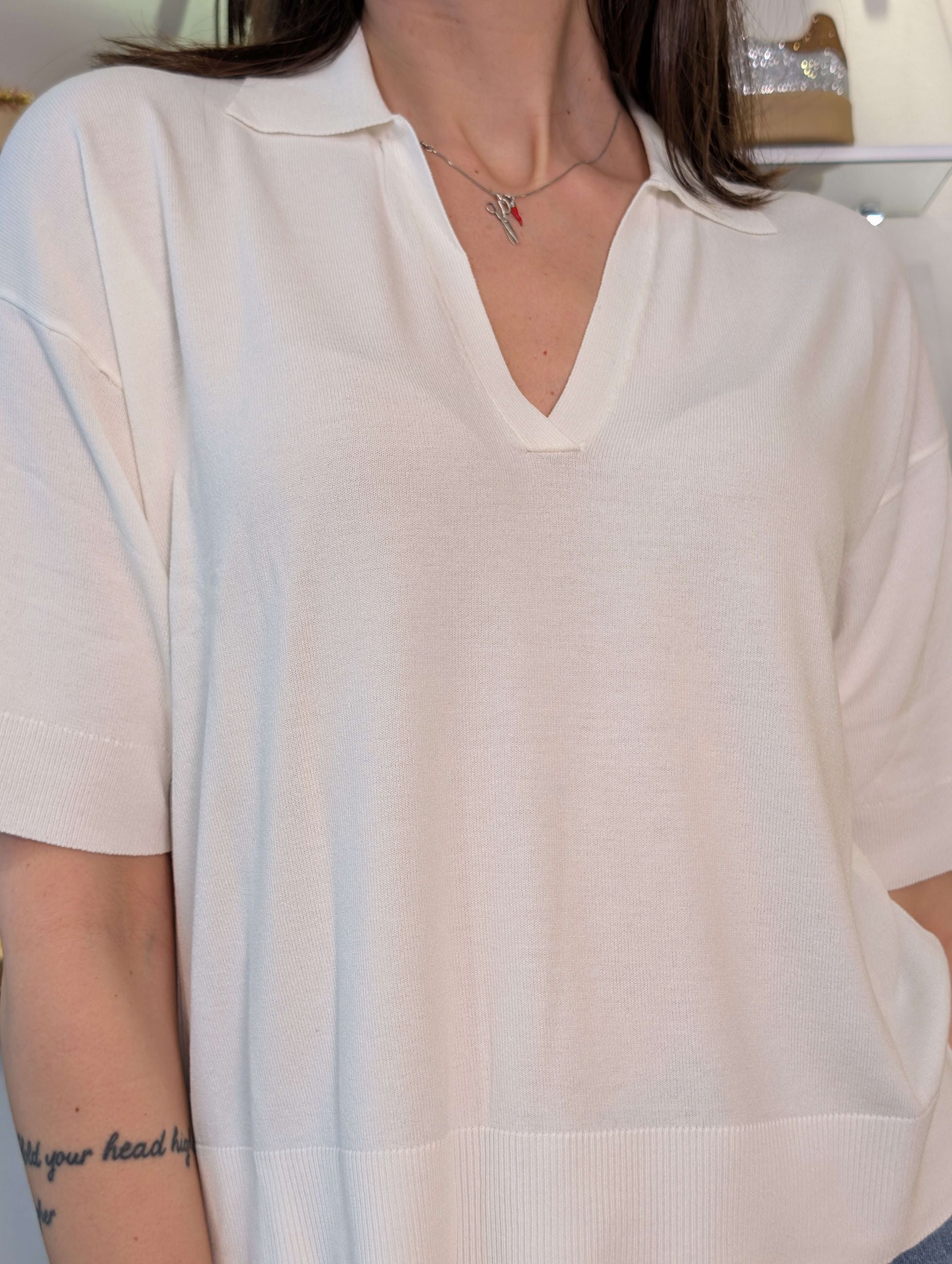 Polo derby manica corta finezza 12 - MARKUP DONNA