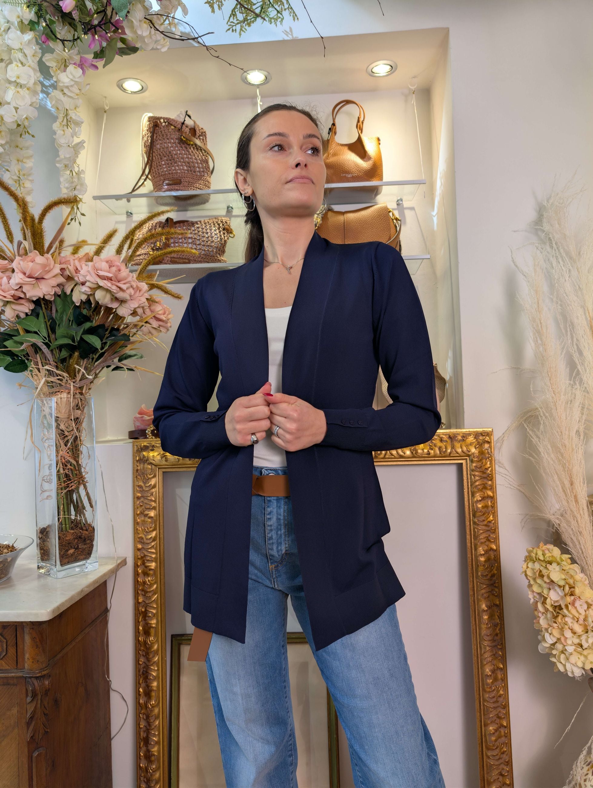 Cardigan con Spacchetti – She_Florence_Lab - SHE_FLORENCE_LAB