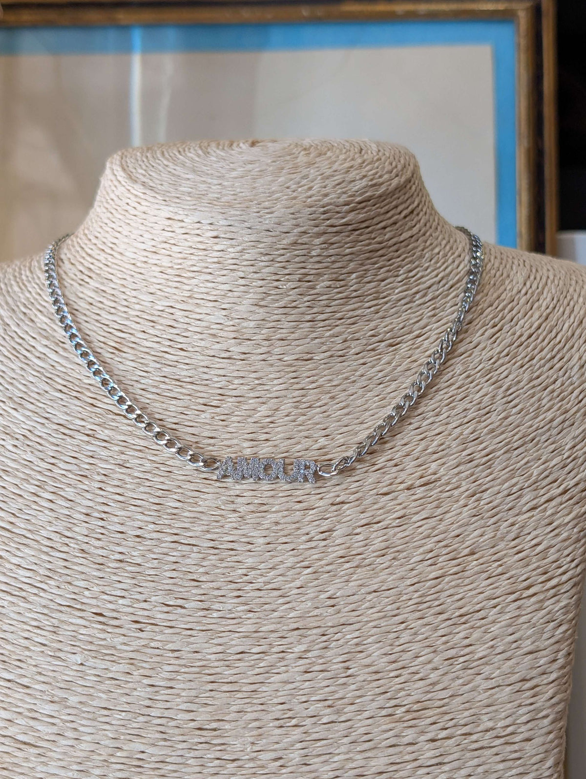 COLLANA AMOUR CON PIETRE ARGENTO - NALI'