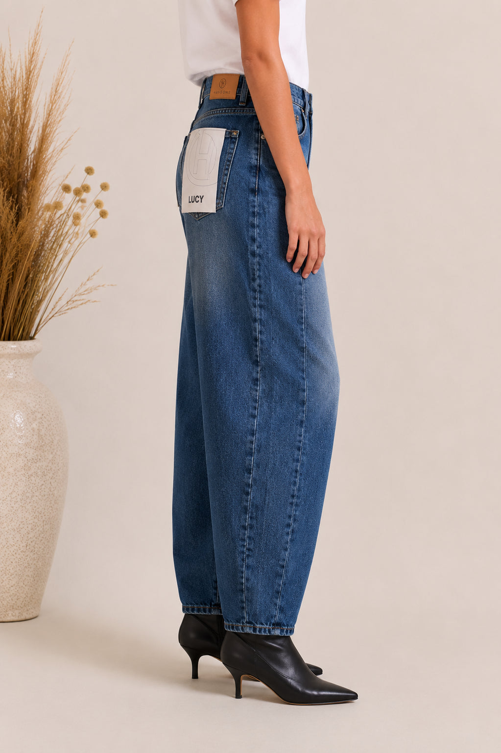 PANTALONE LUCY DENIM BLU 1 - HAVE ONE