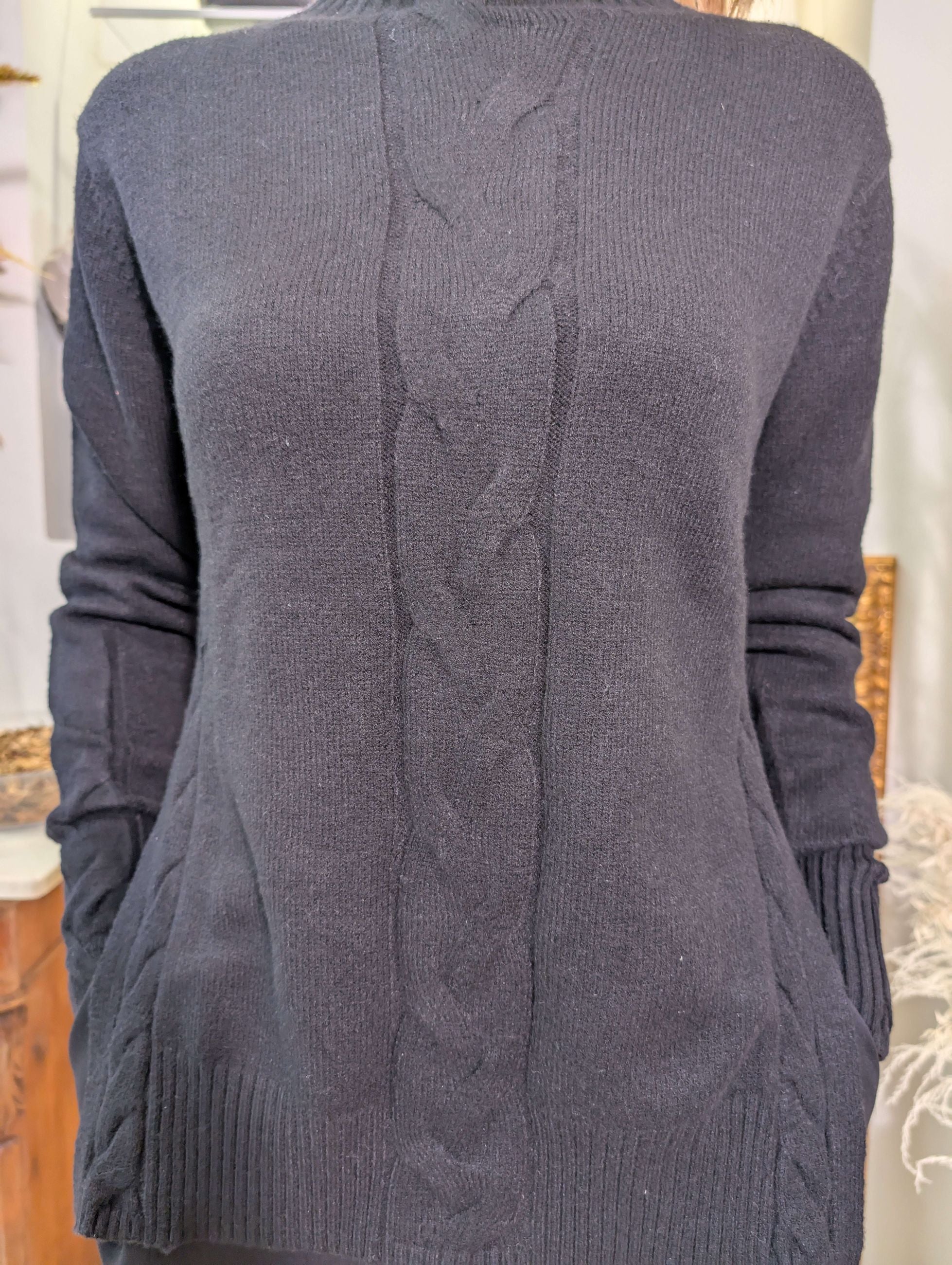 Maglia con treccia - MARKUP DONNA