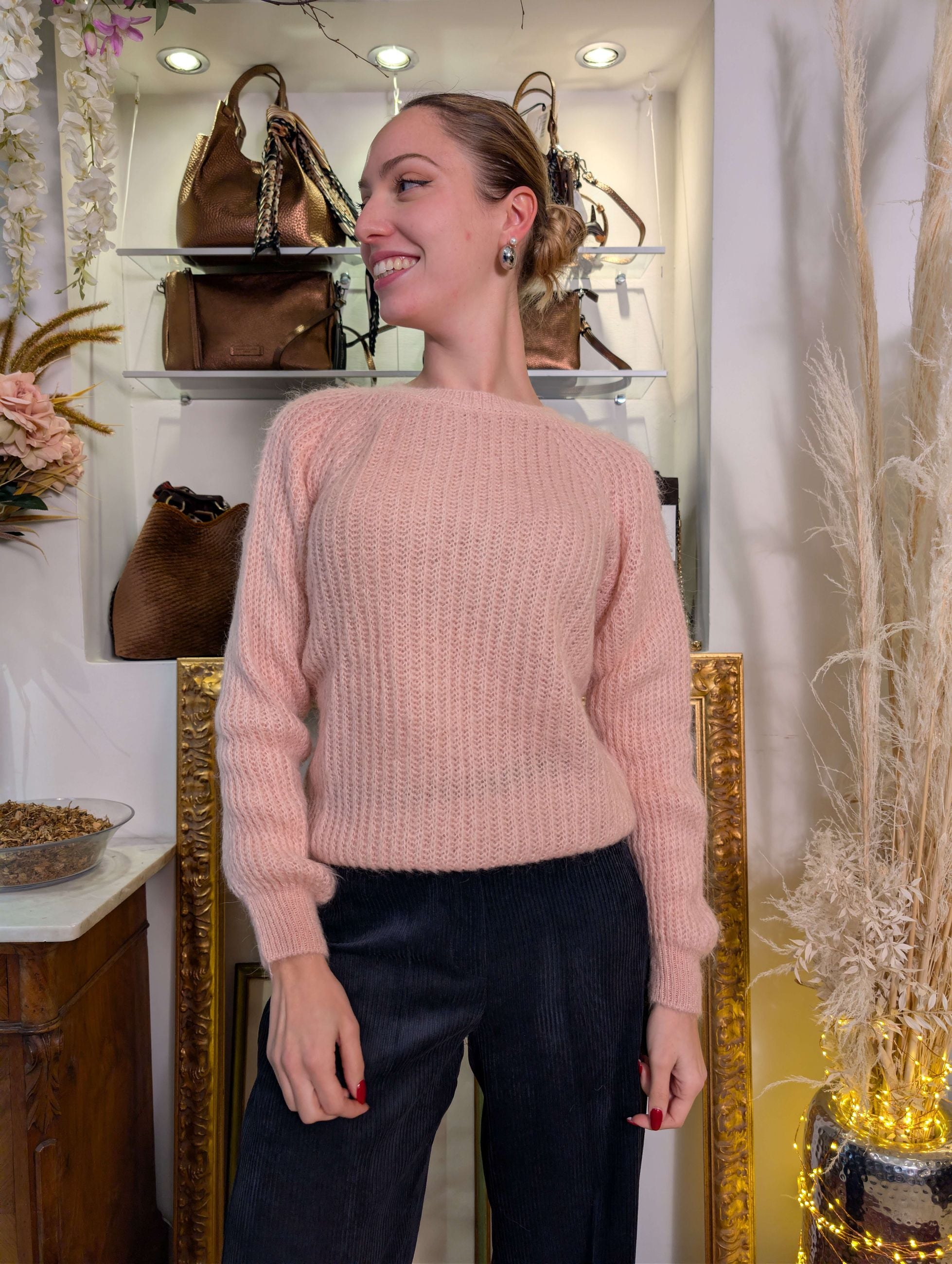 MAGLIA GIROCOLLO RAGLAN - HAVE ONE