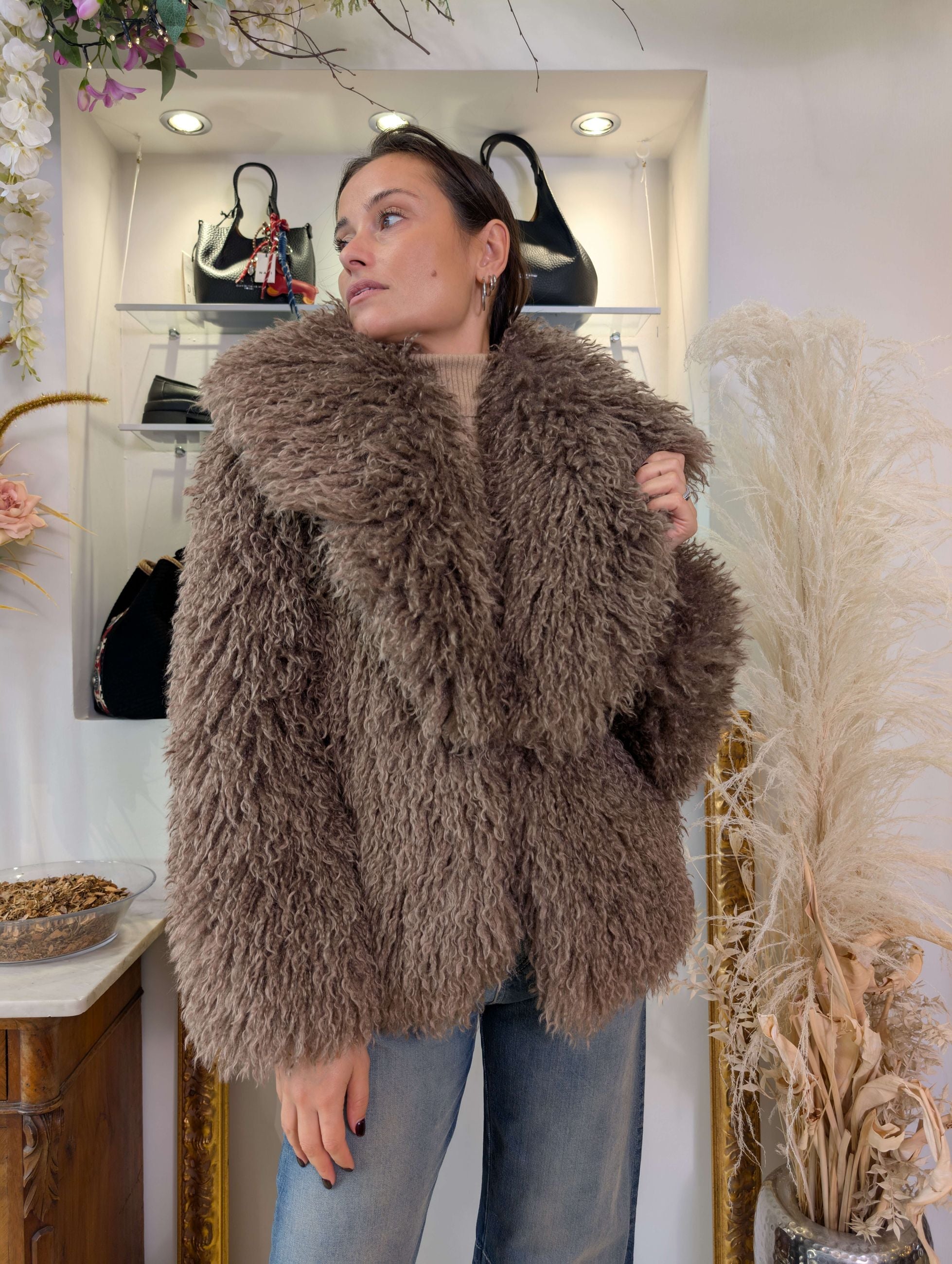 Faux fur effetto mongolia - ANNARITA N