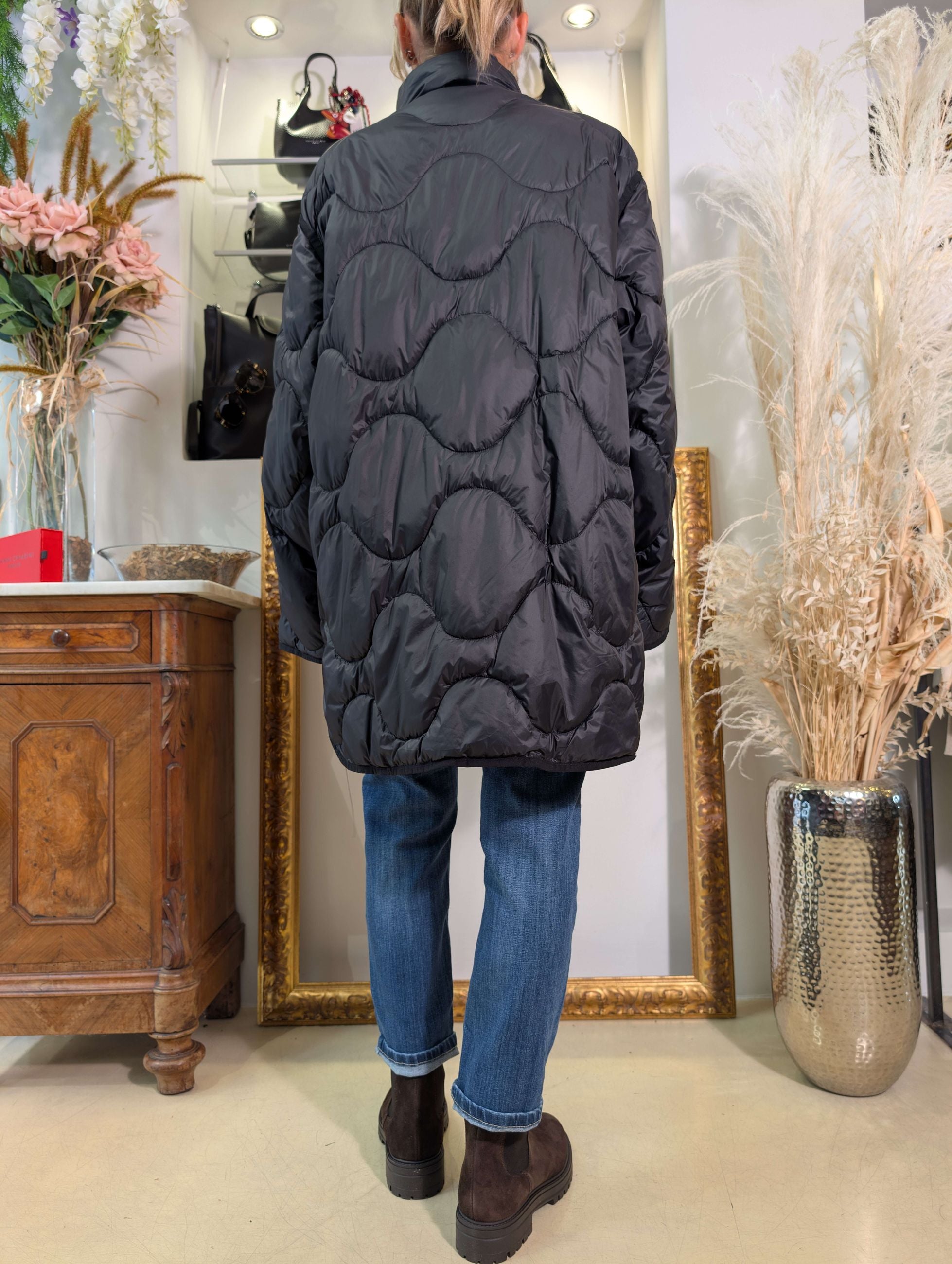 Giubbotto trapuntato oversize - PLEASE
