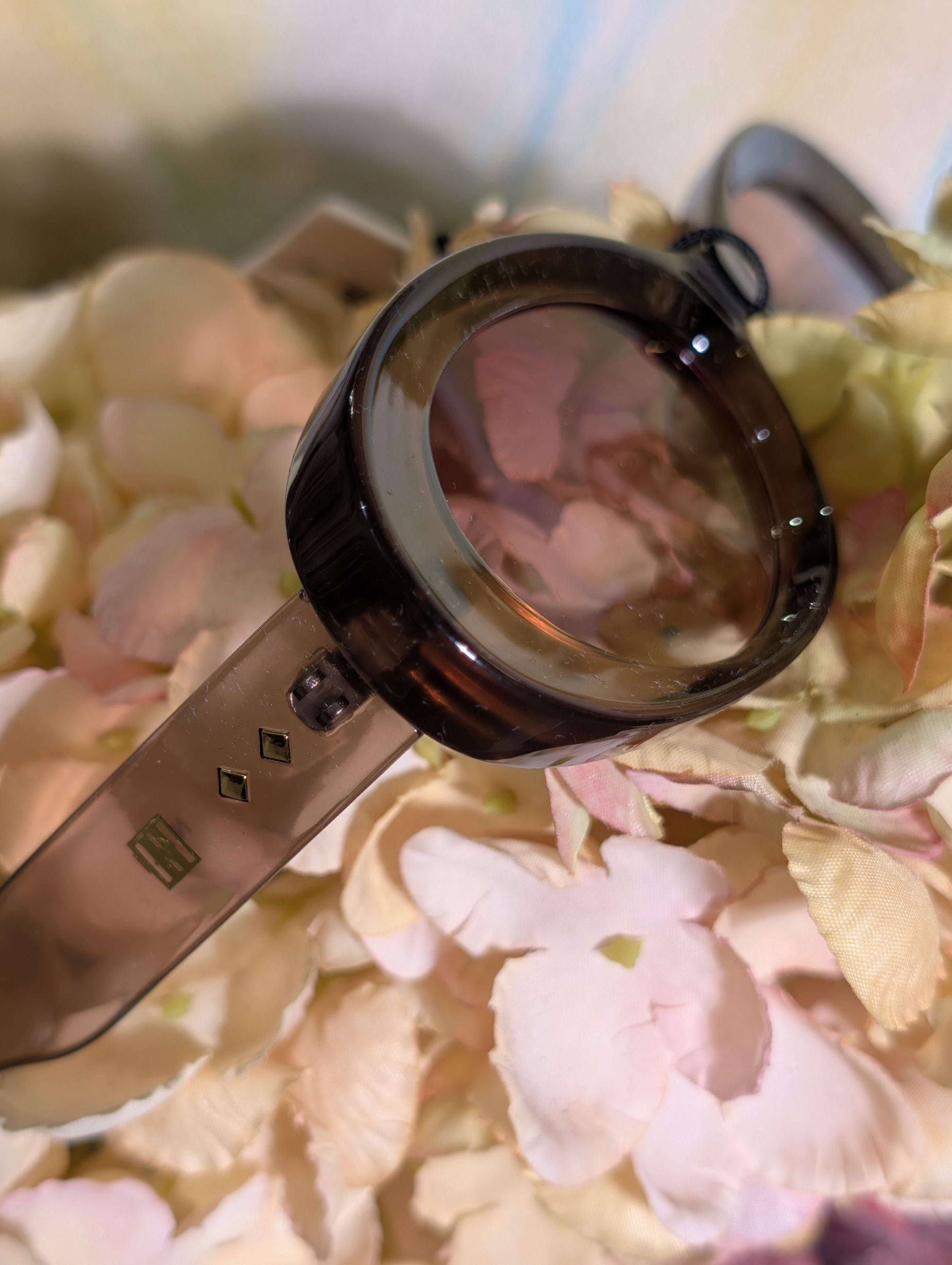 OCCHIALI WILLY OVAL GRIGIO - NALI'