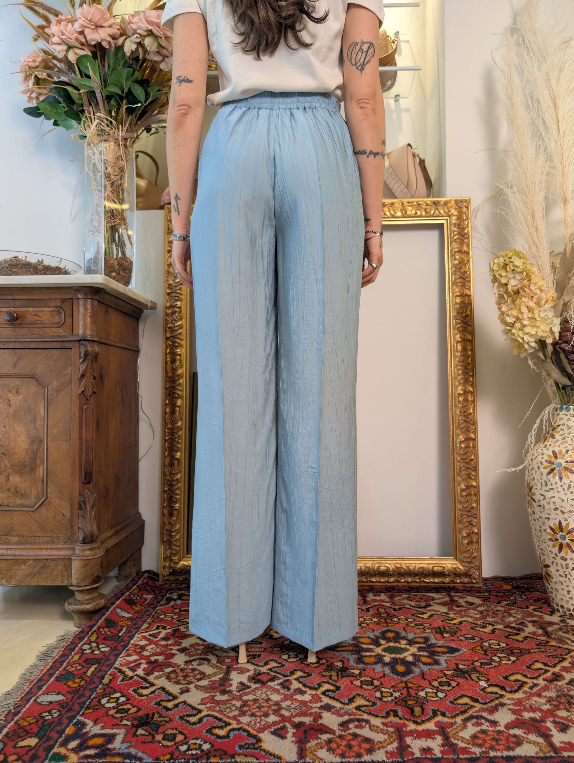 Pantalone a trombetta Le Sarte del Sole – Regular fit - LE SARTE DEL SOLE