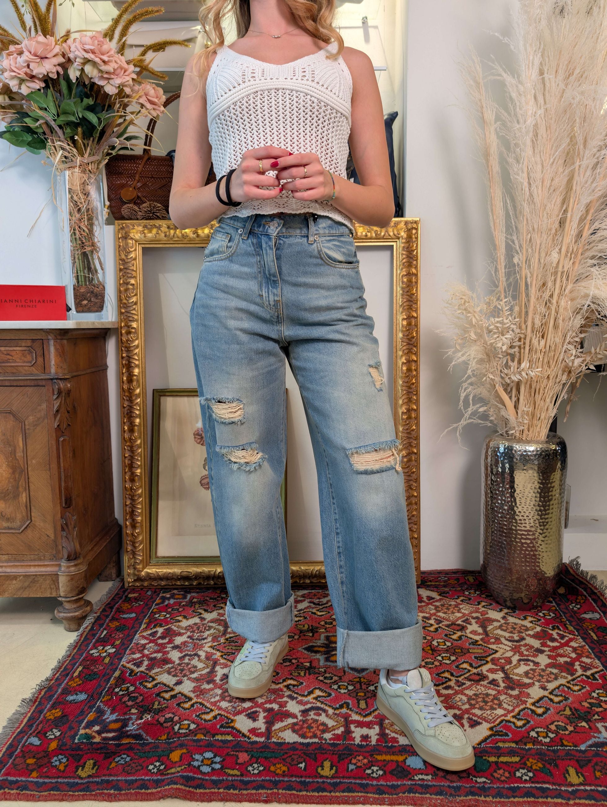 Jeans STELLA con rotture - HAVE ONE