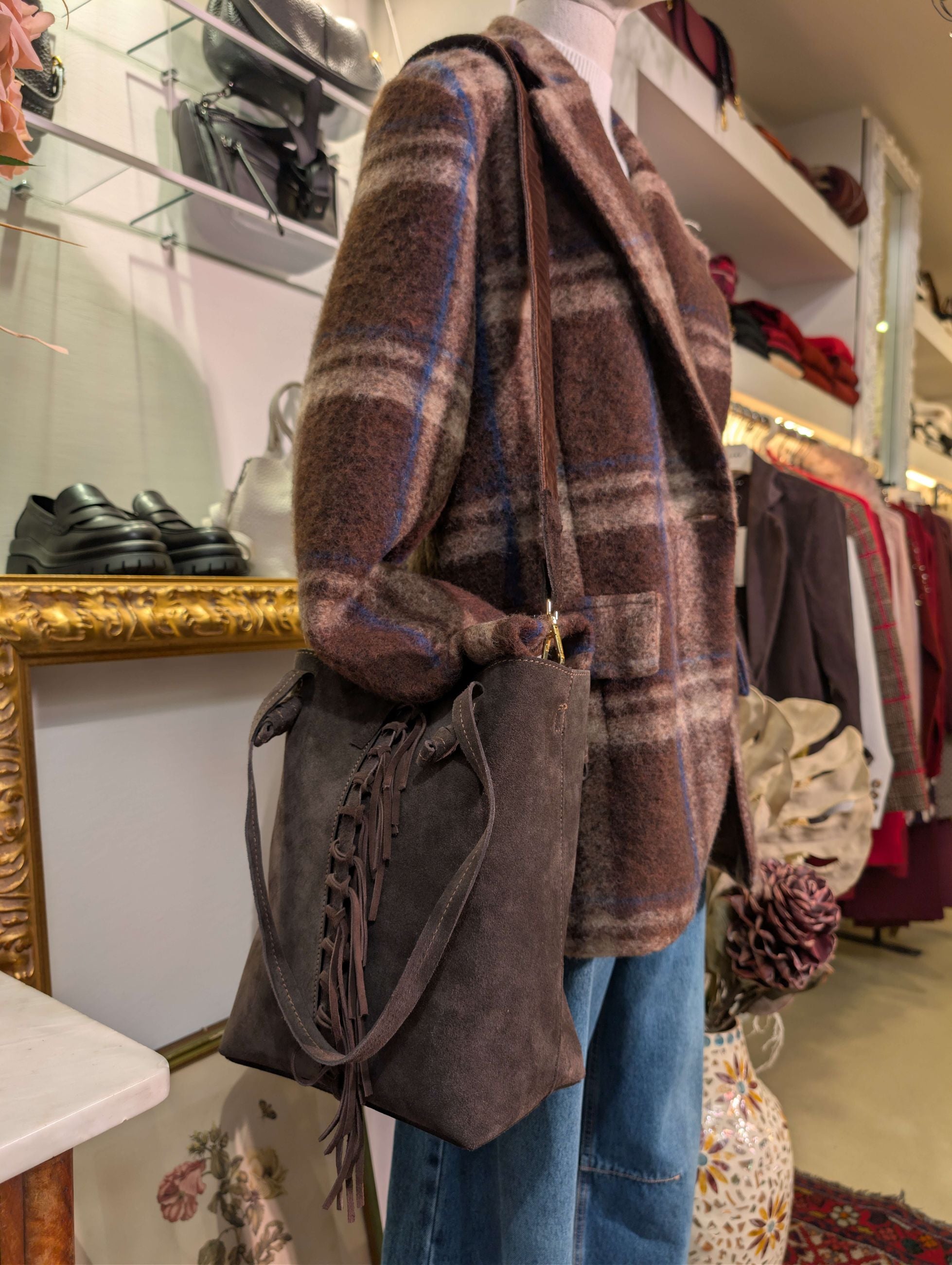 Giacca cappotto check - HAVE ONE